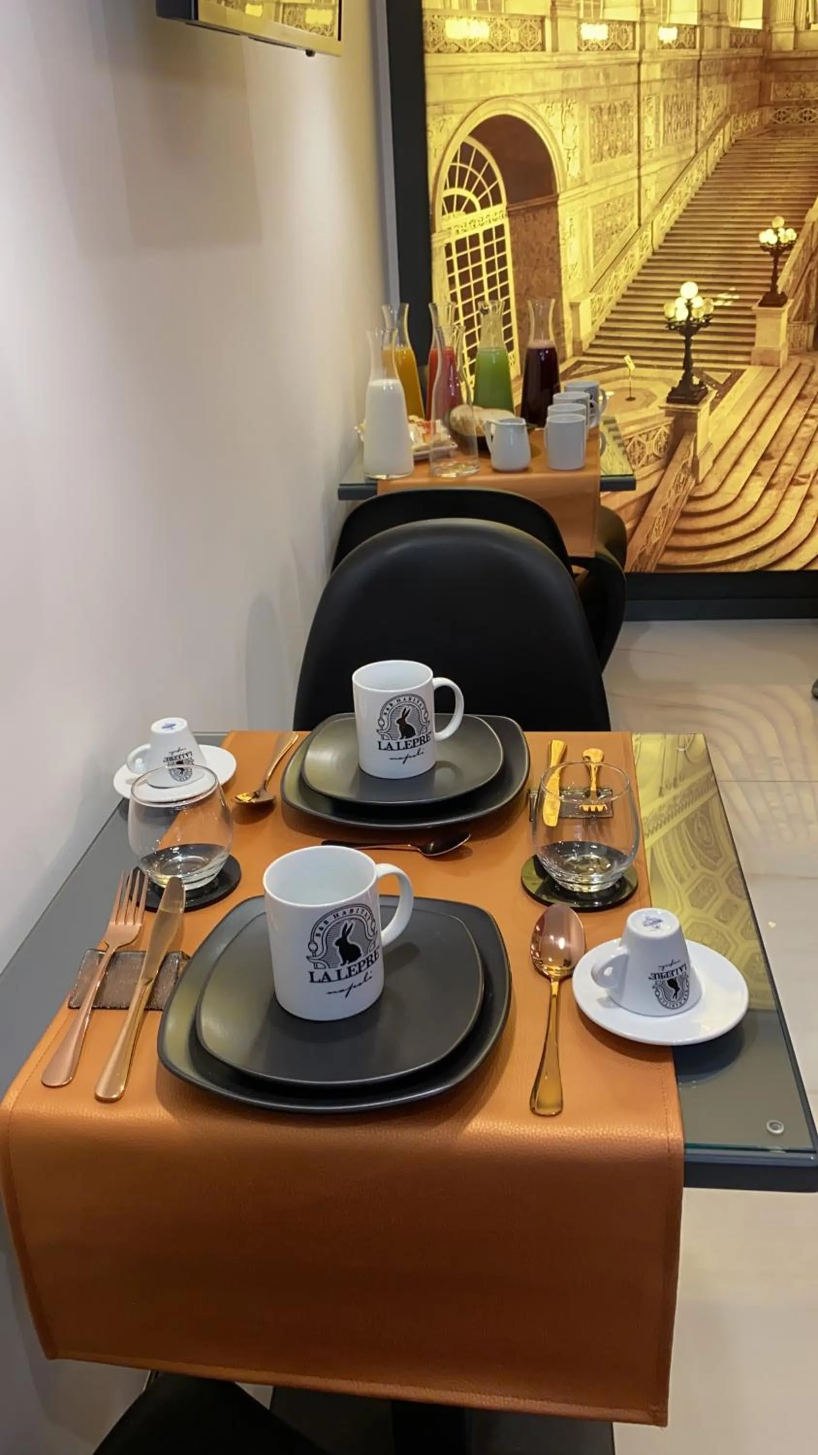 Food close-up in La Lepre Napoli