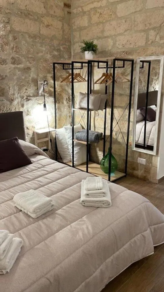 Bed in Loft Albicocca