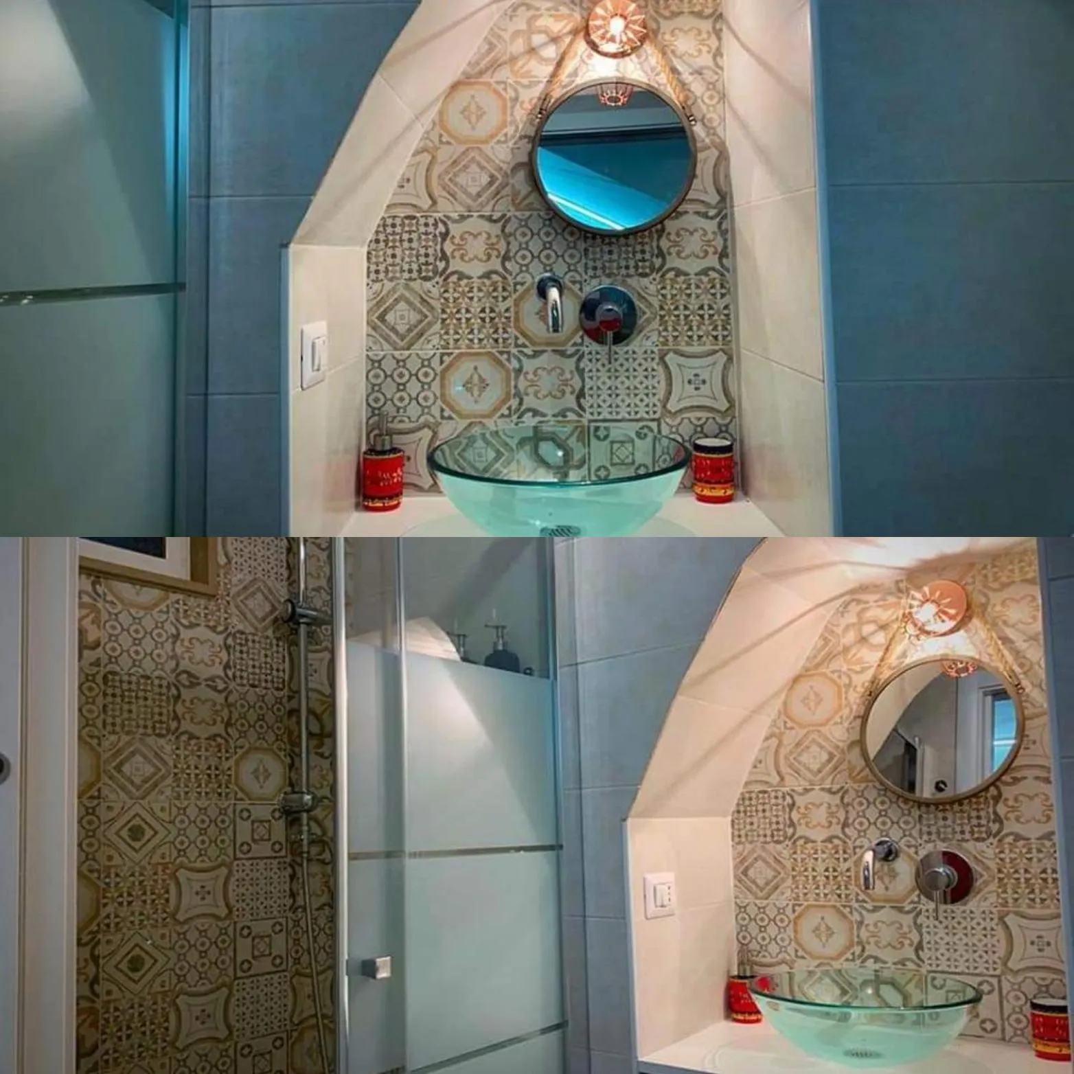 Bathroom in Loft Albicocca