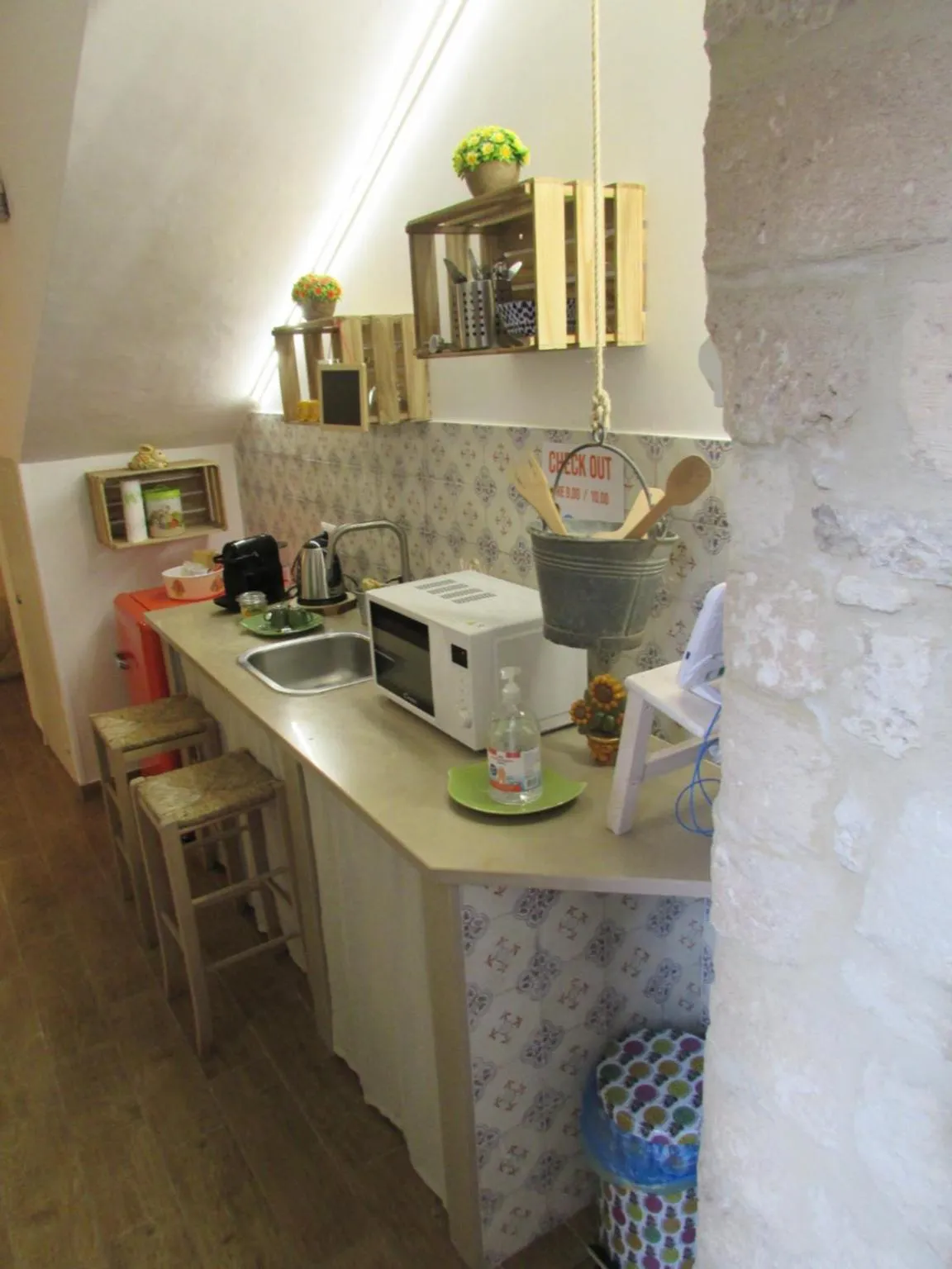 Coffee/tea facilities in Loft Albicocca