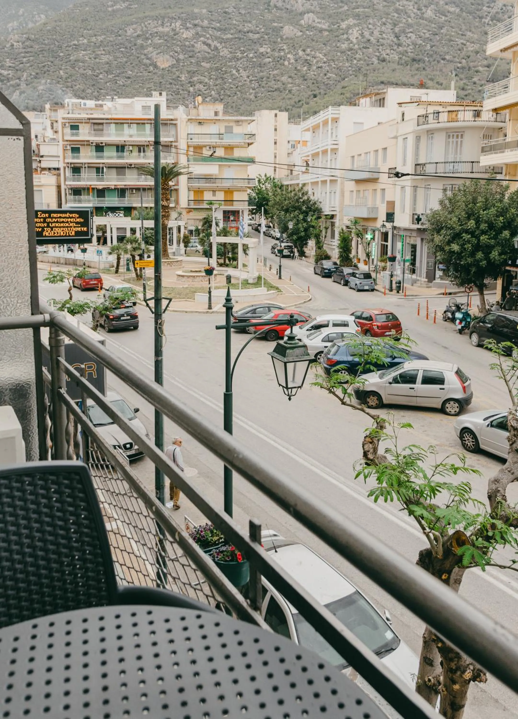 City view in Plaza Hotel