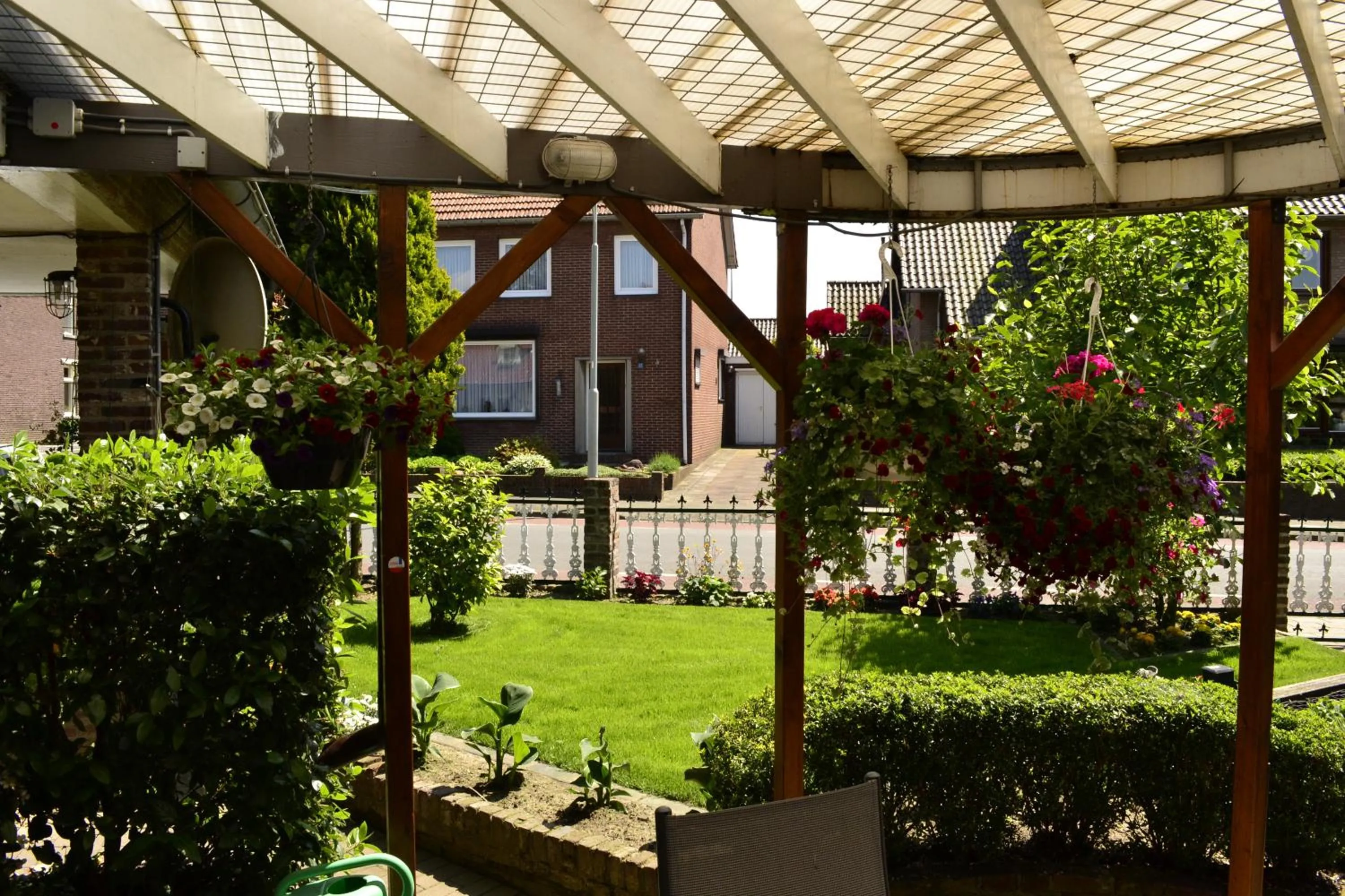 Garden view, Garden in Pension Neske