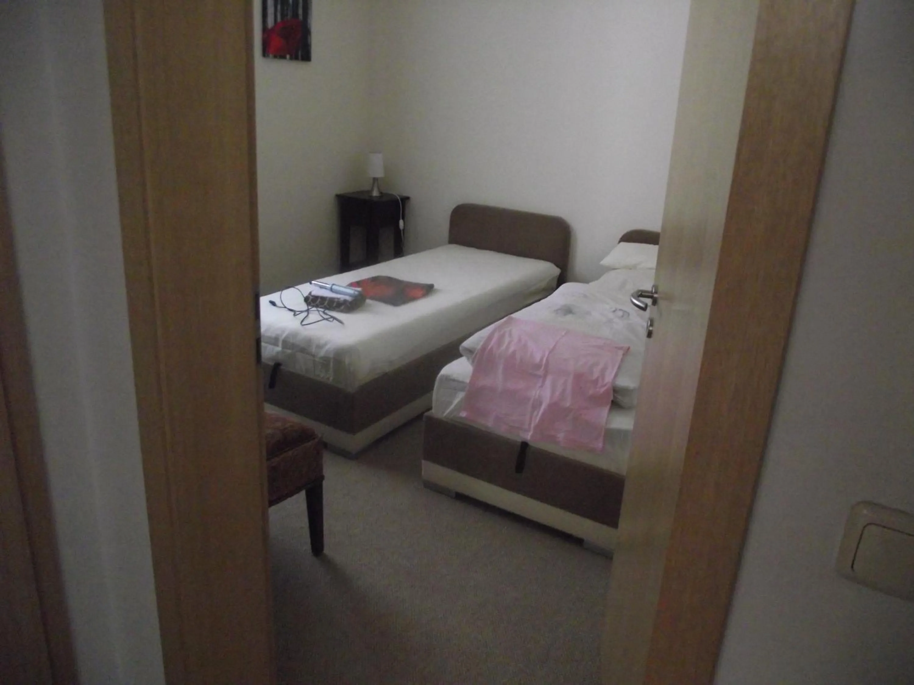 Bed in Pension Neske