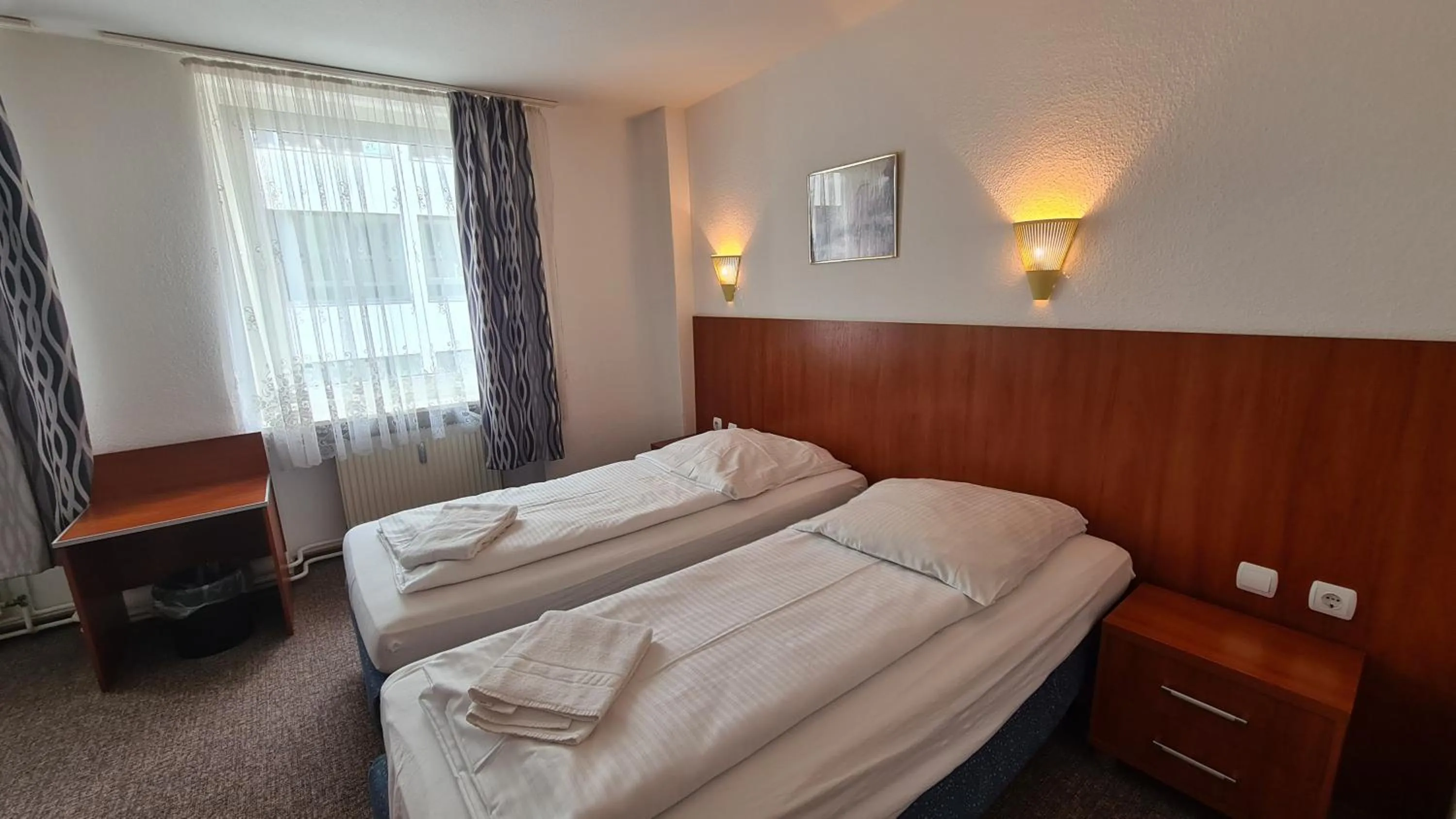 Bed in Hotel Zentrum