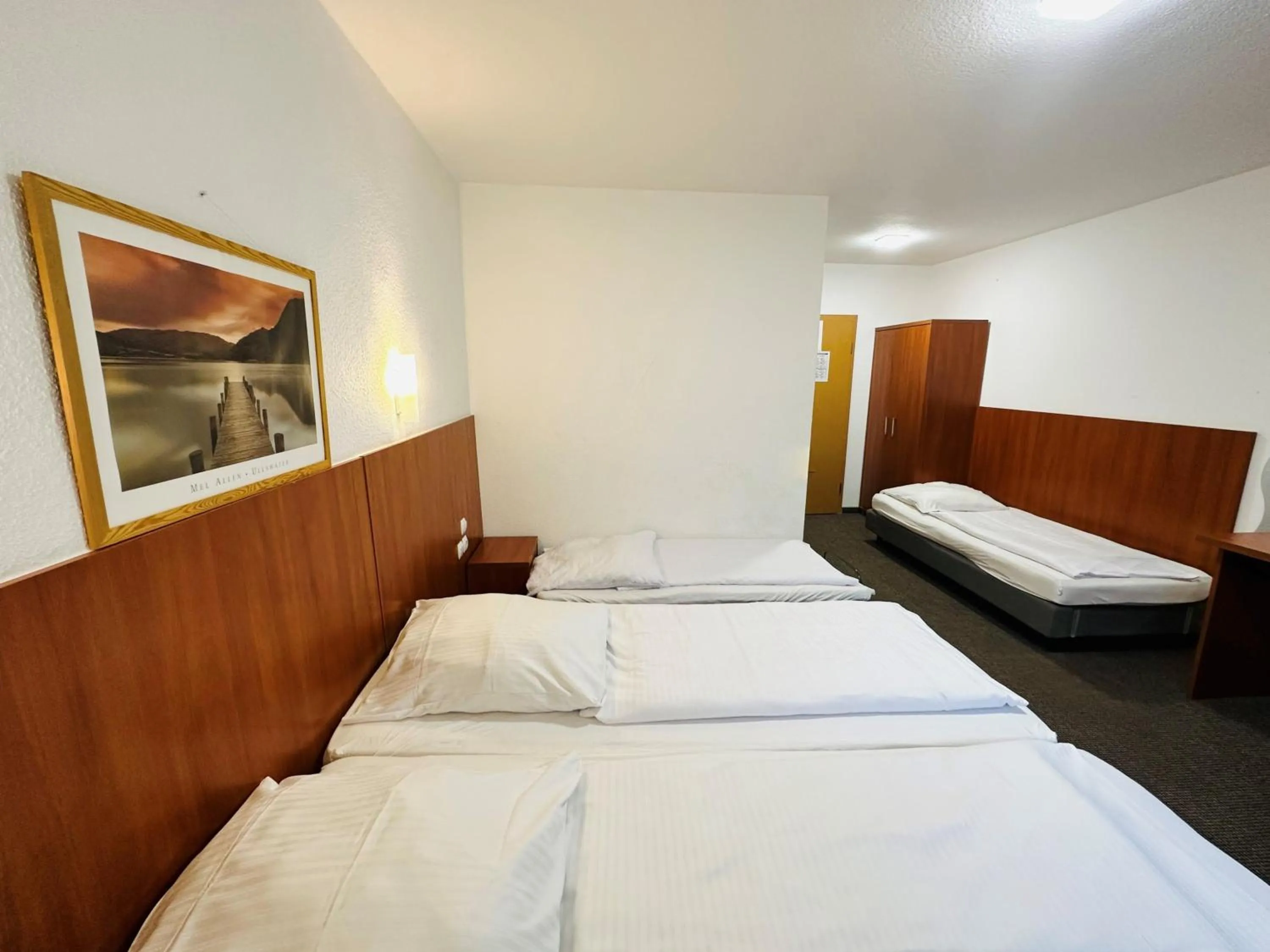 Bed in Hotel Zentrum