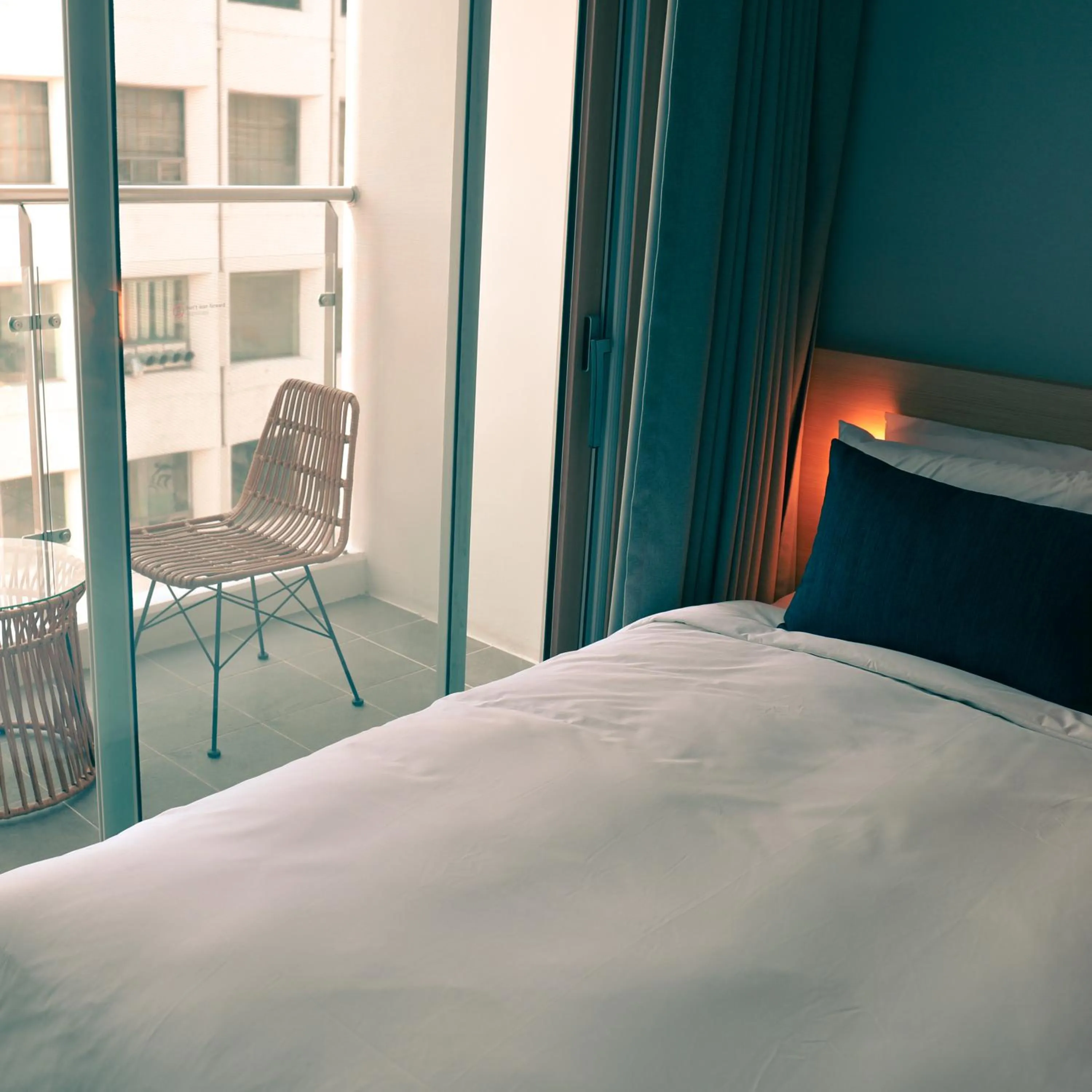 Bed in Connect Busan Hotel & Residence