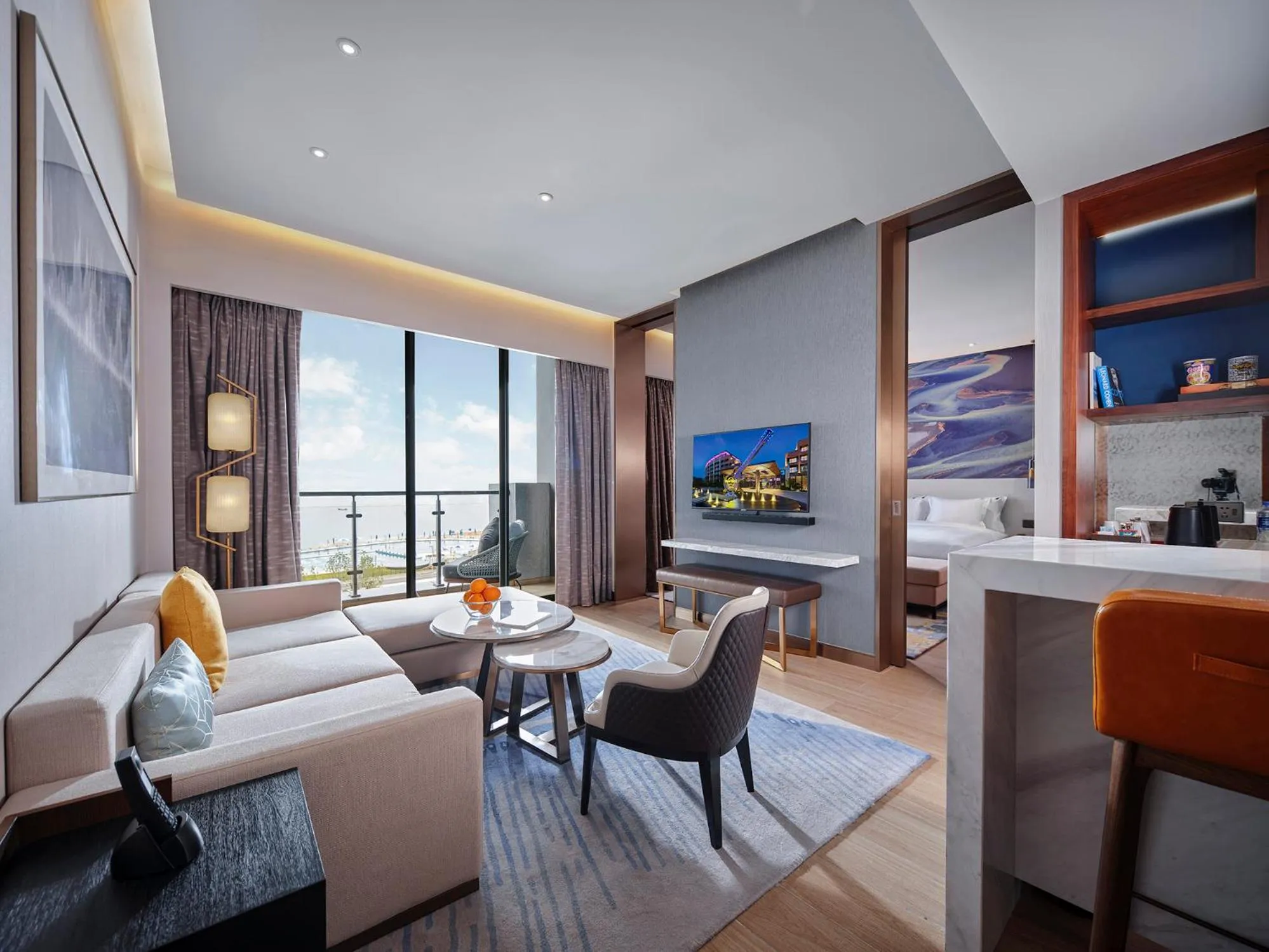 Photo of the whole room in Hard Rock Hotel Dalian