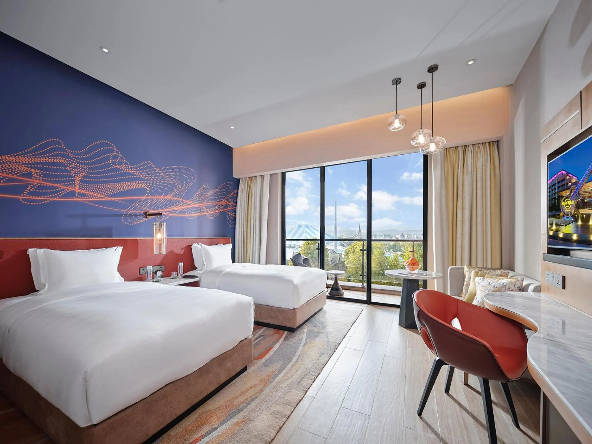 Photo of the whole room in Hard Rock Hotel Dalian