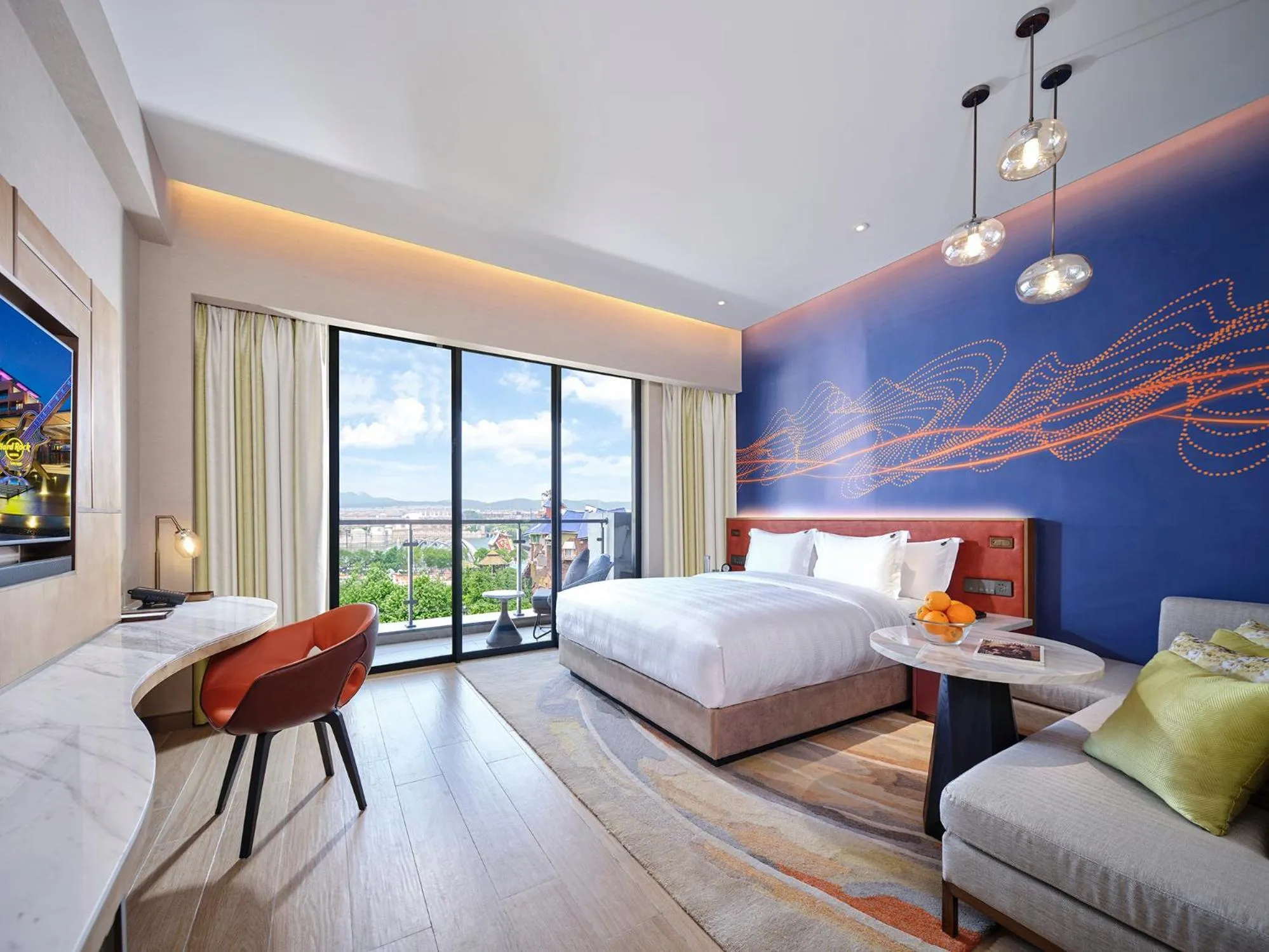 Photo of the whole room in Hard Rock Hotel Dalian