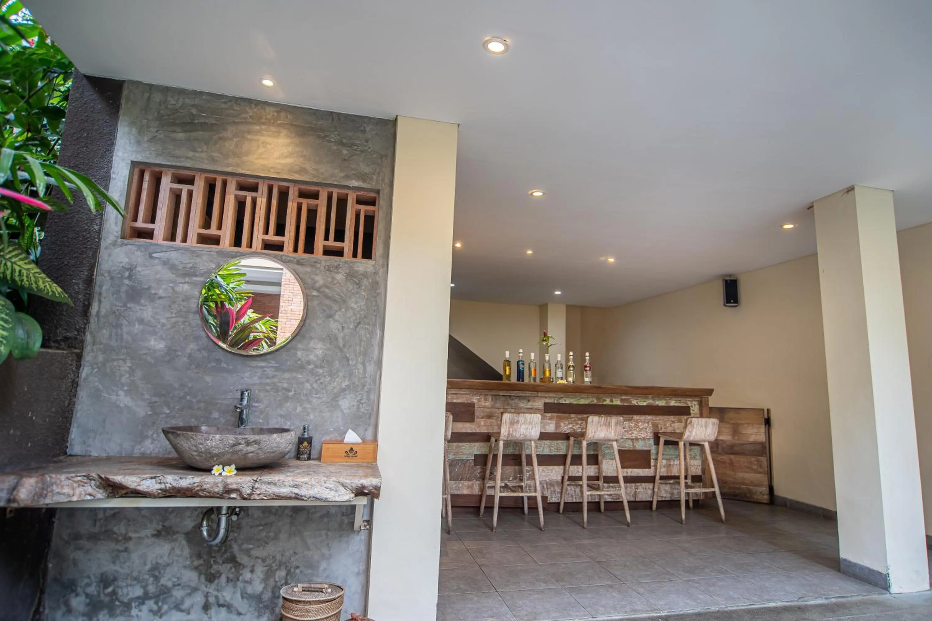 Lounge or bar in Merak Village by Prasi