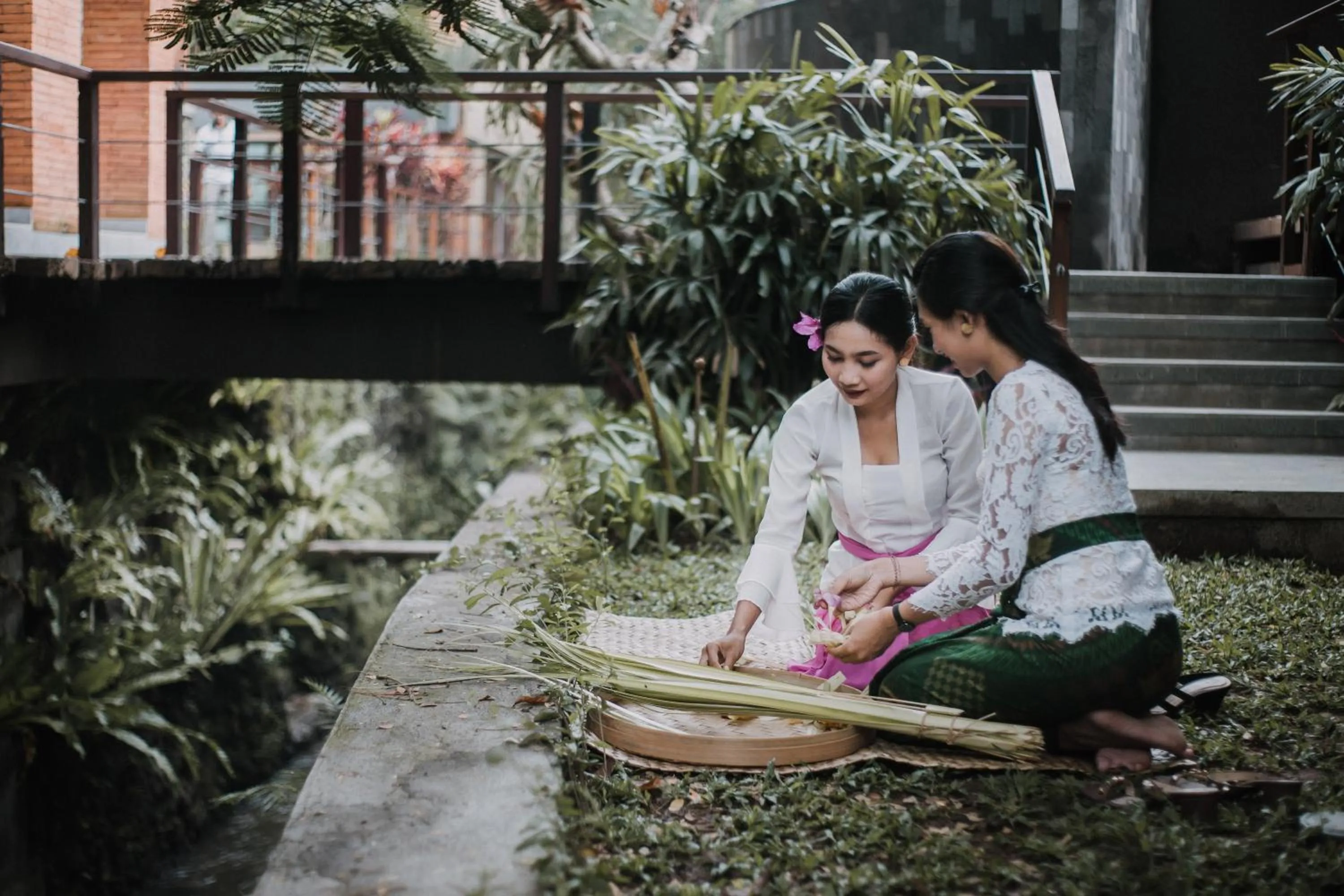 Staff in Merak Village by Prasi