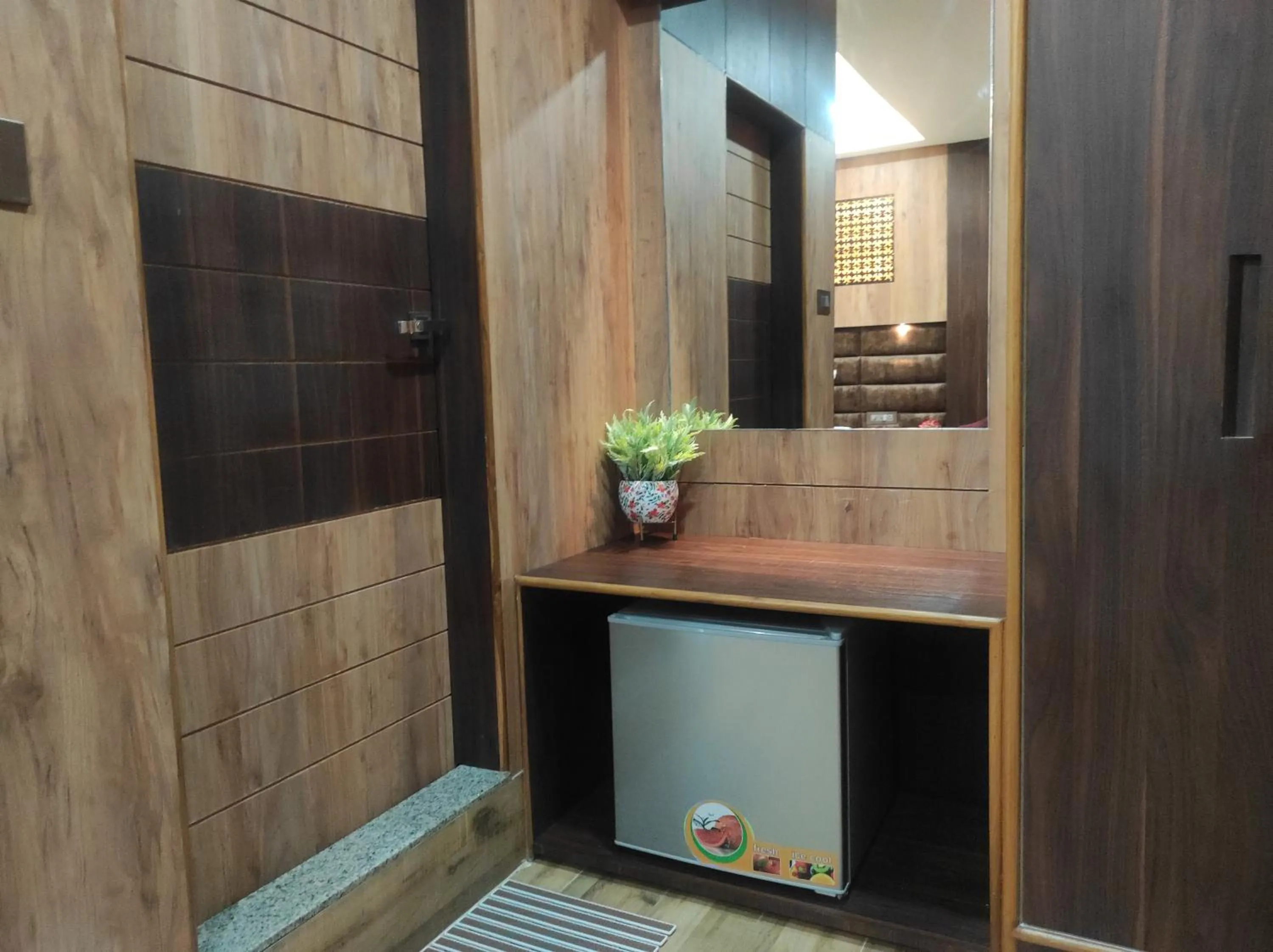 Decorative detail in Hotel Aavas Inn