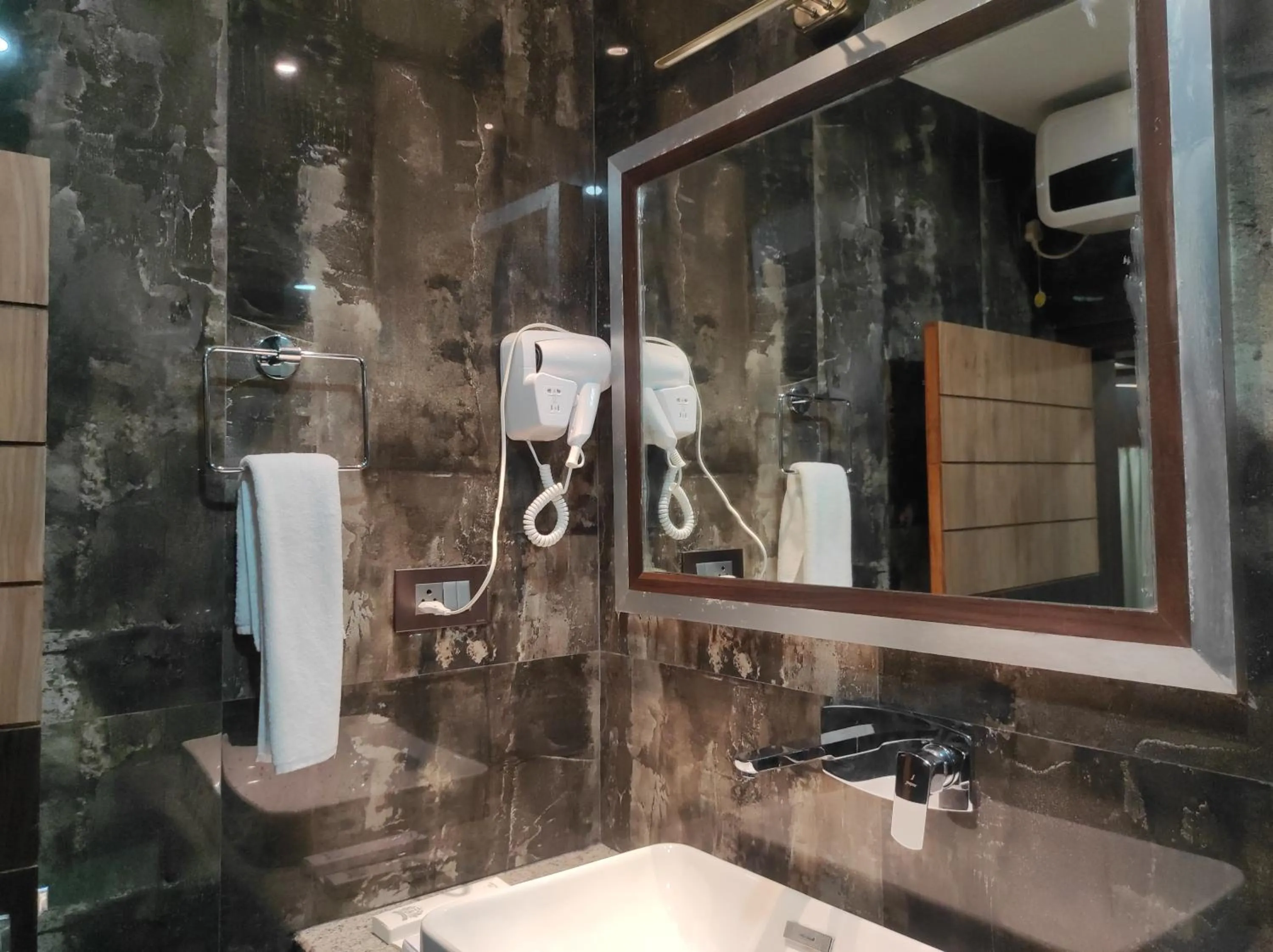 Bathroom in Hotel Aavas Inn