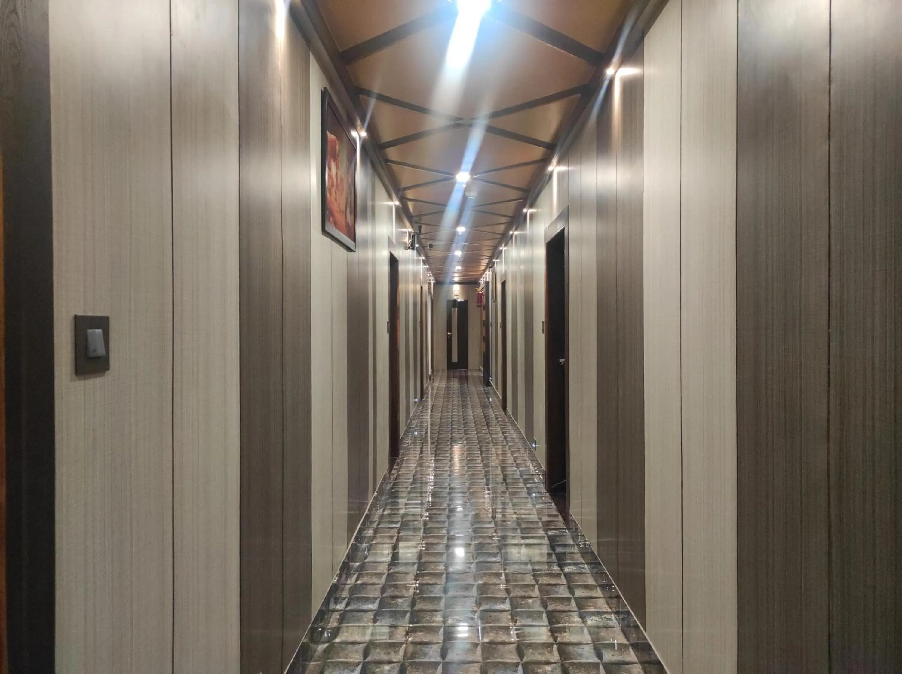 Facade/entrance in Hotel Aavas Inn