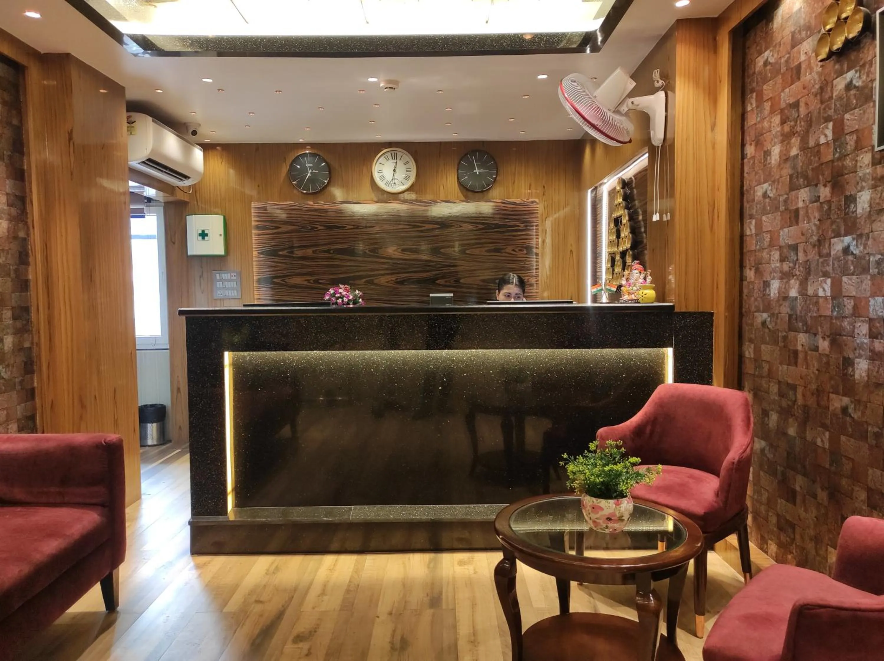 Lobby or reception in Hotel Aavas Inn