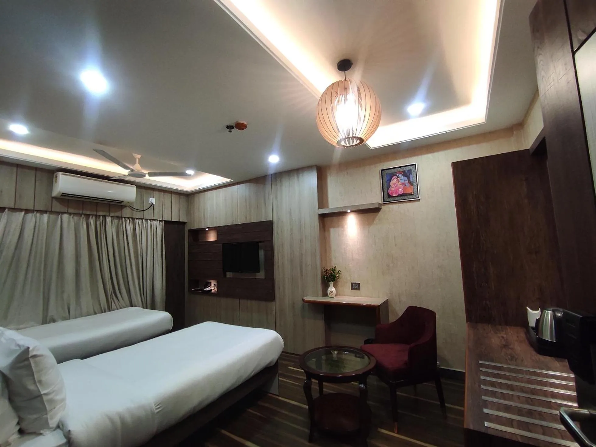 Bed in Hotel Aavas Inn