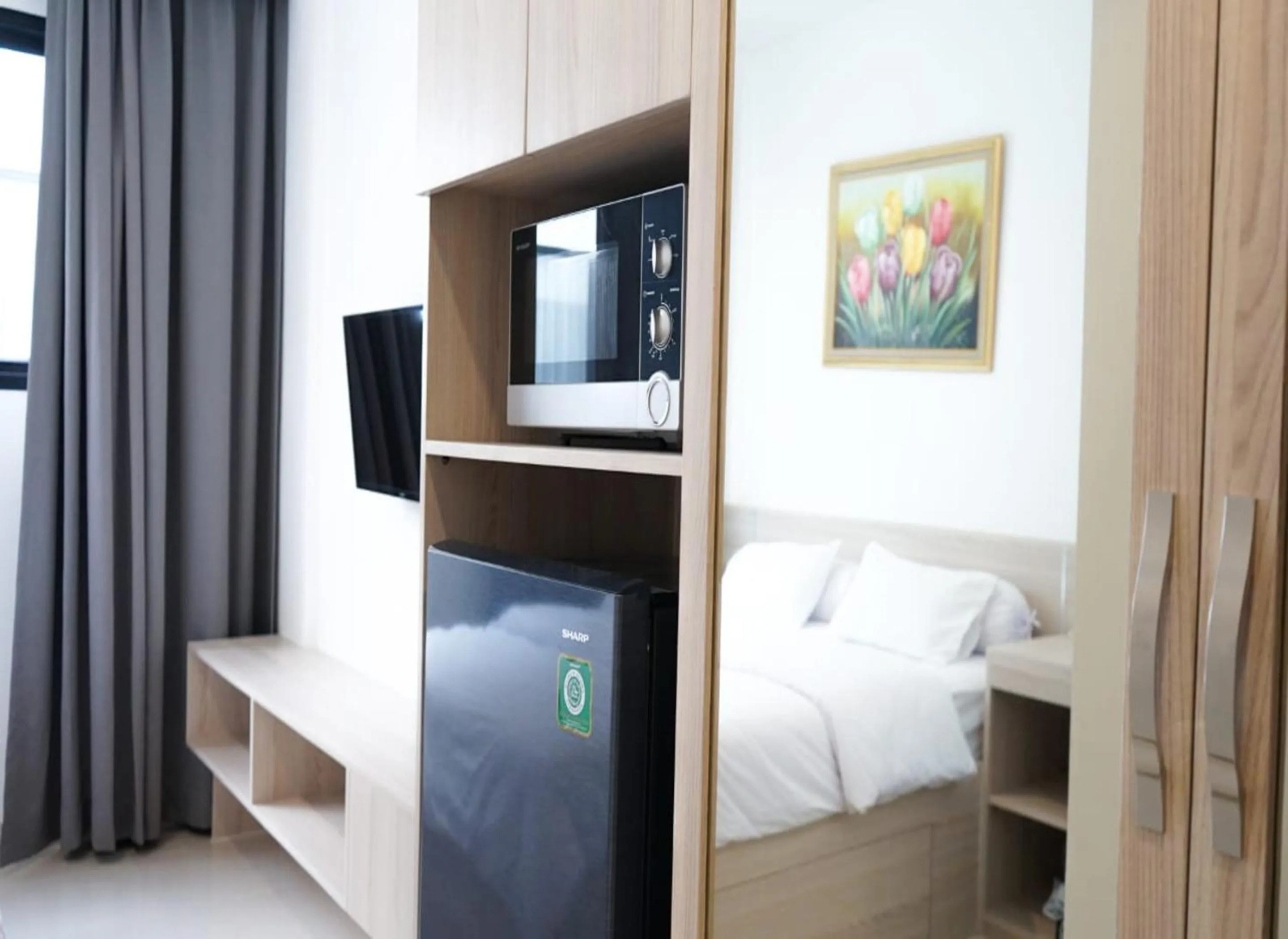 TV and multimedia, Bed in Mendjangan Mansion