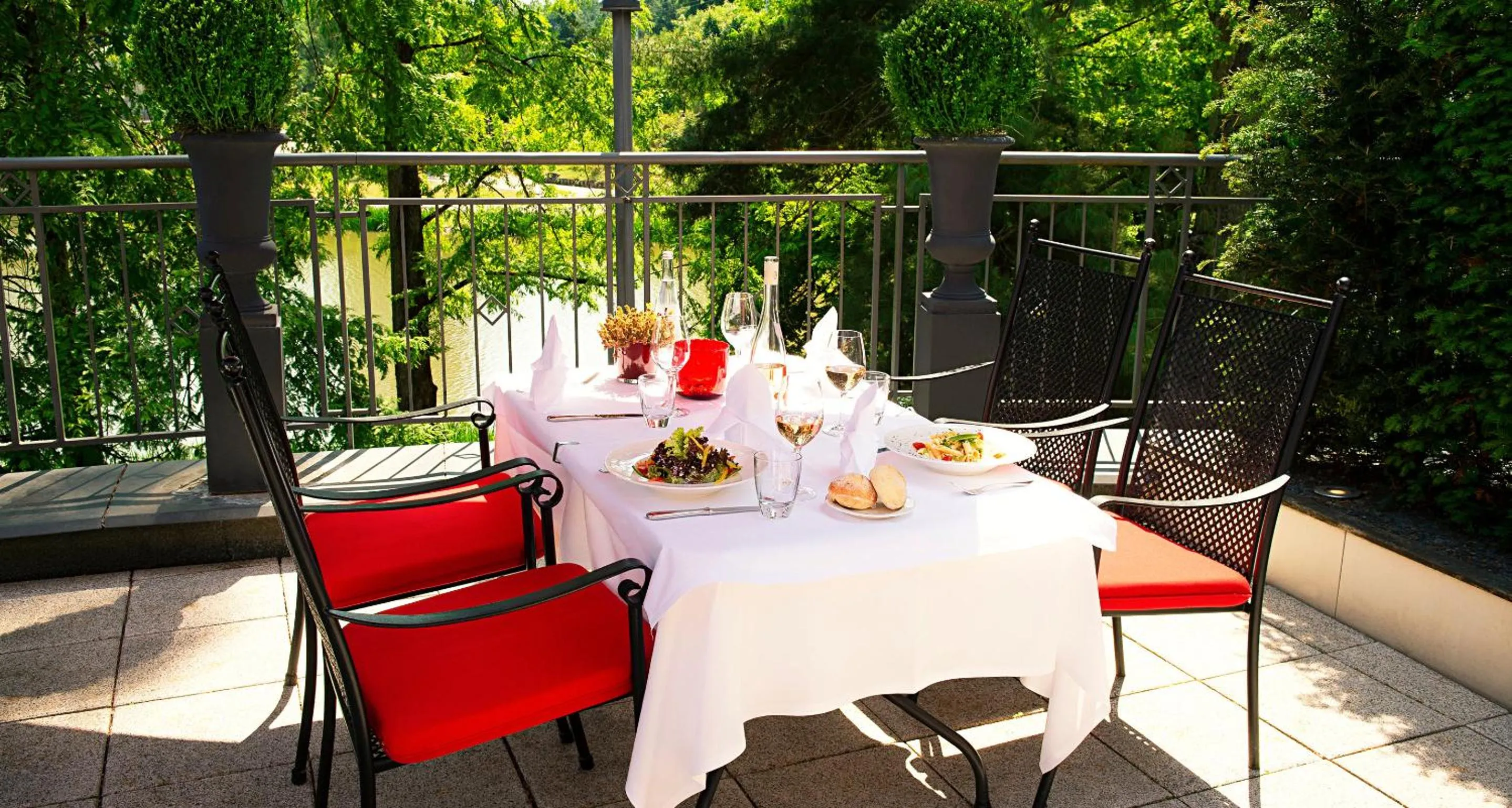 Restaurant/places to eat in Victor's Residenz-Hotel Saarbrücken