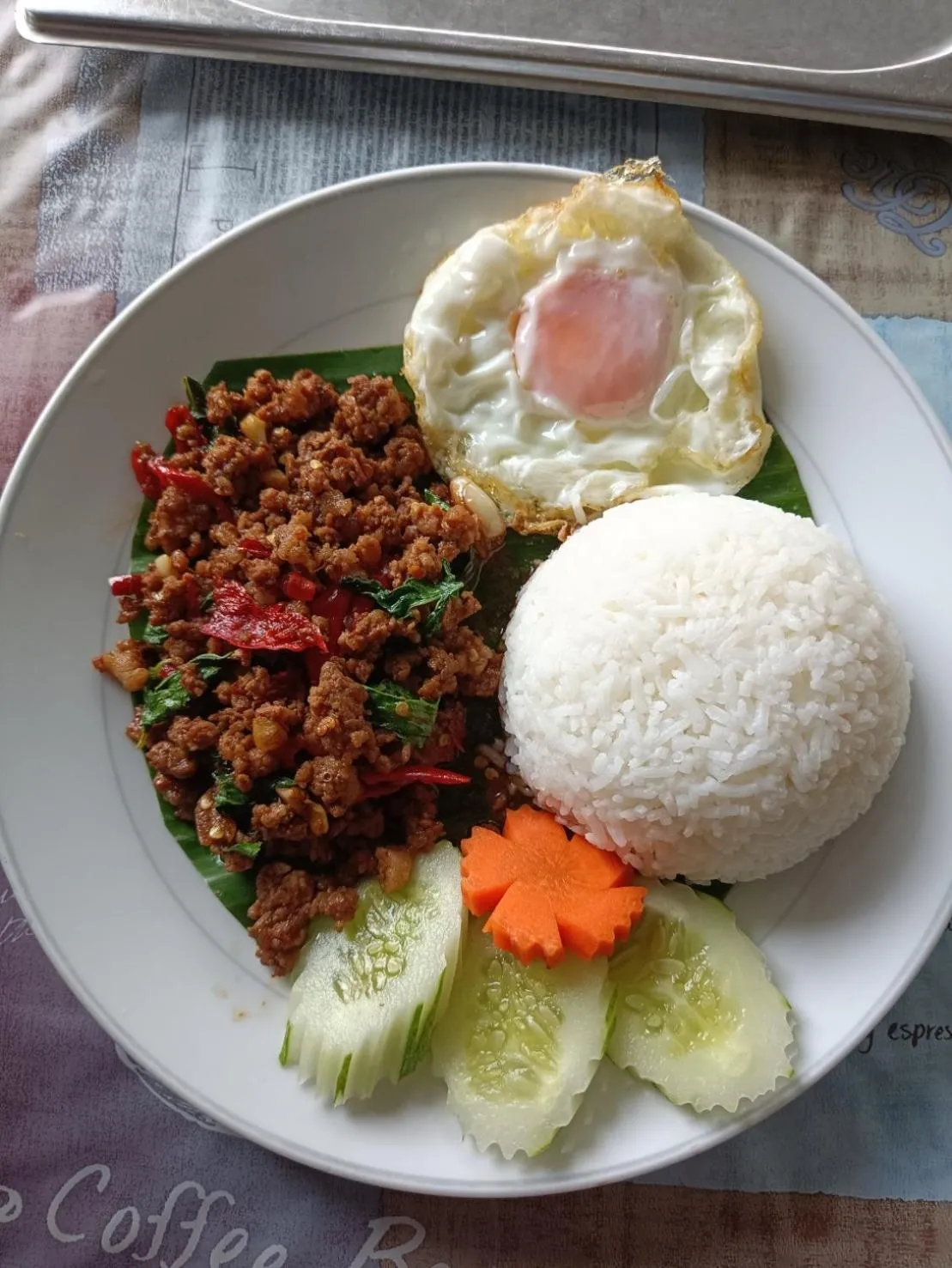 Breakfast in Ban Nam Mao Resort