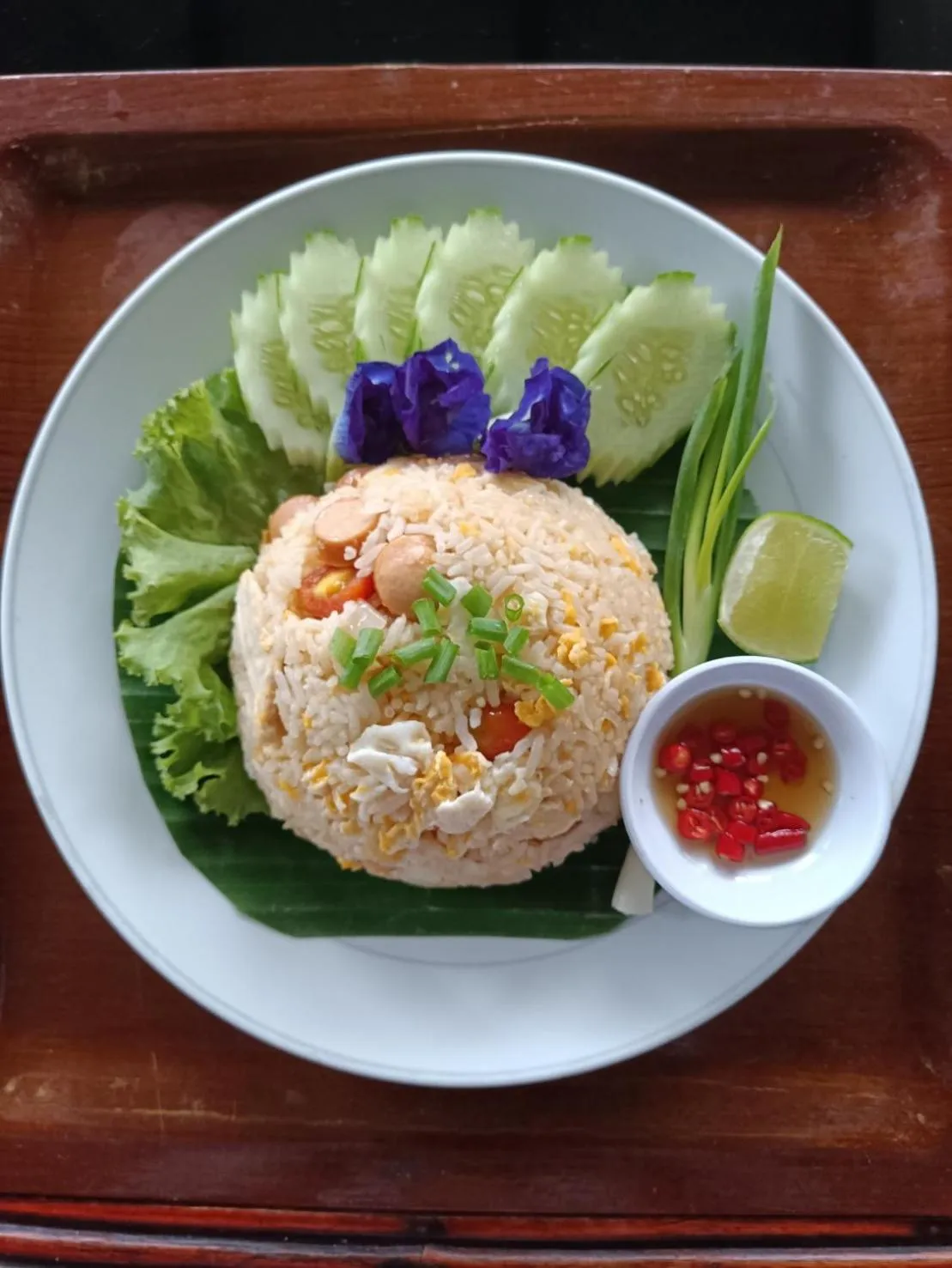 Breakfast in Ban Nam Mao Resort