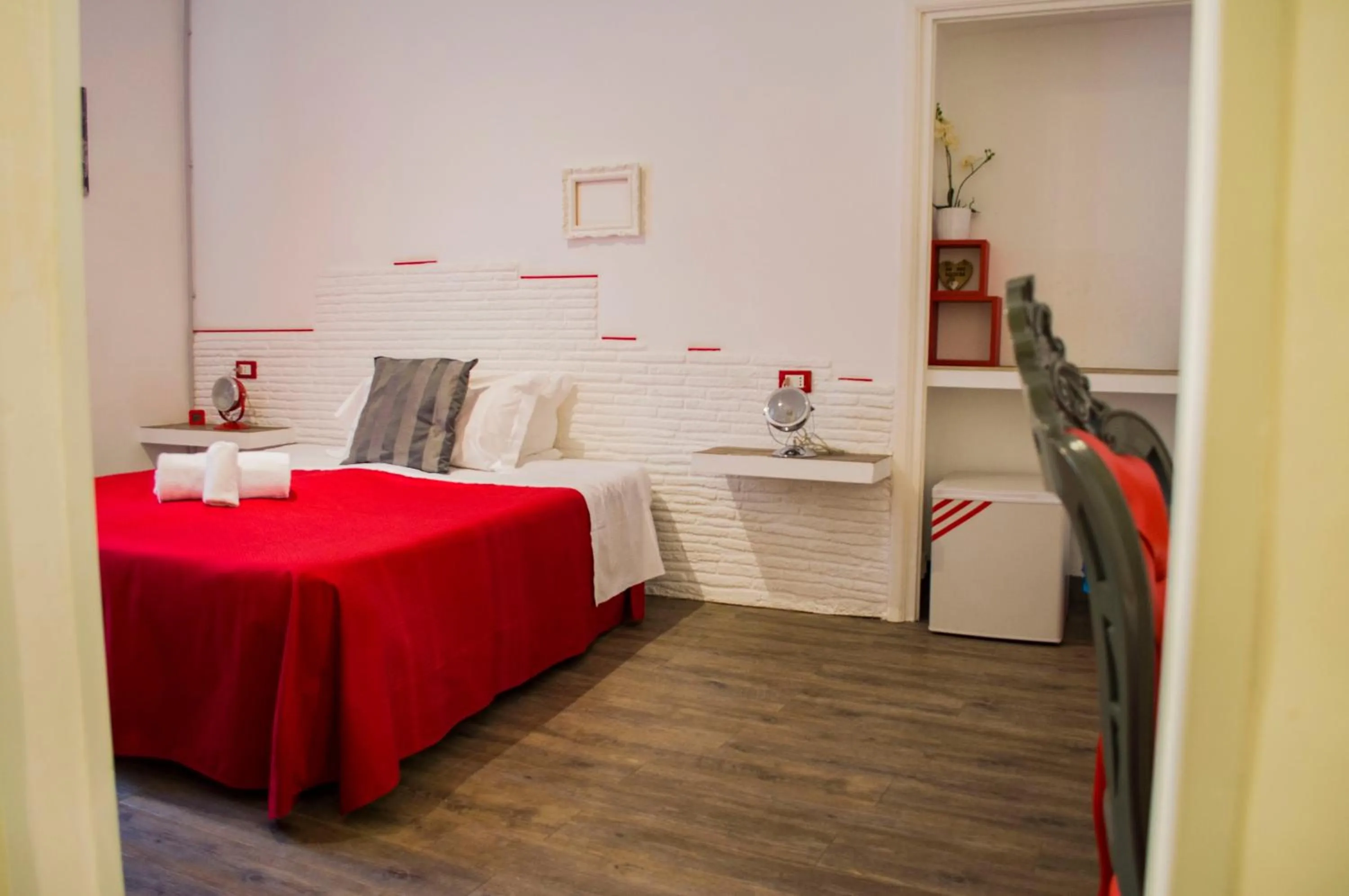 Bed in Relais Cola Di Rienzo