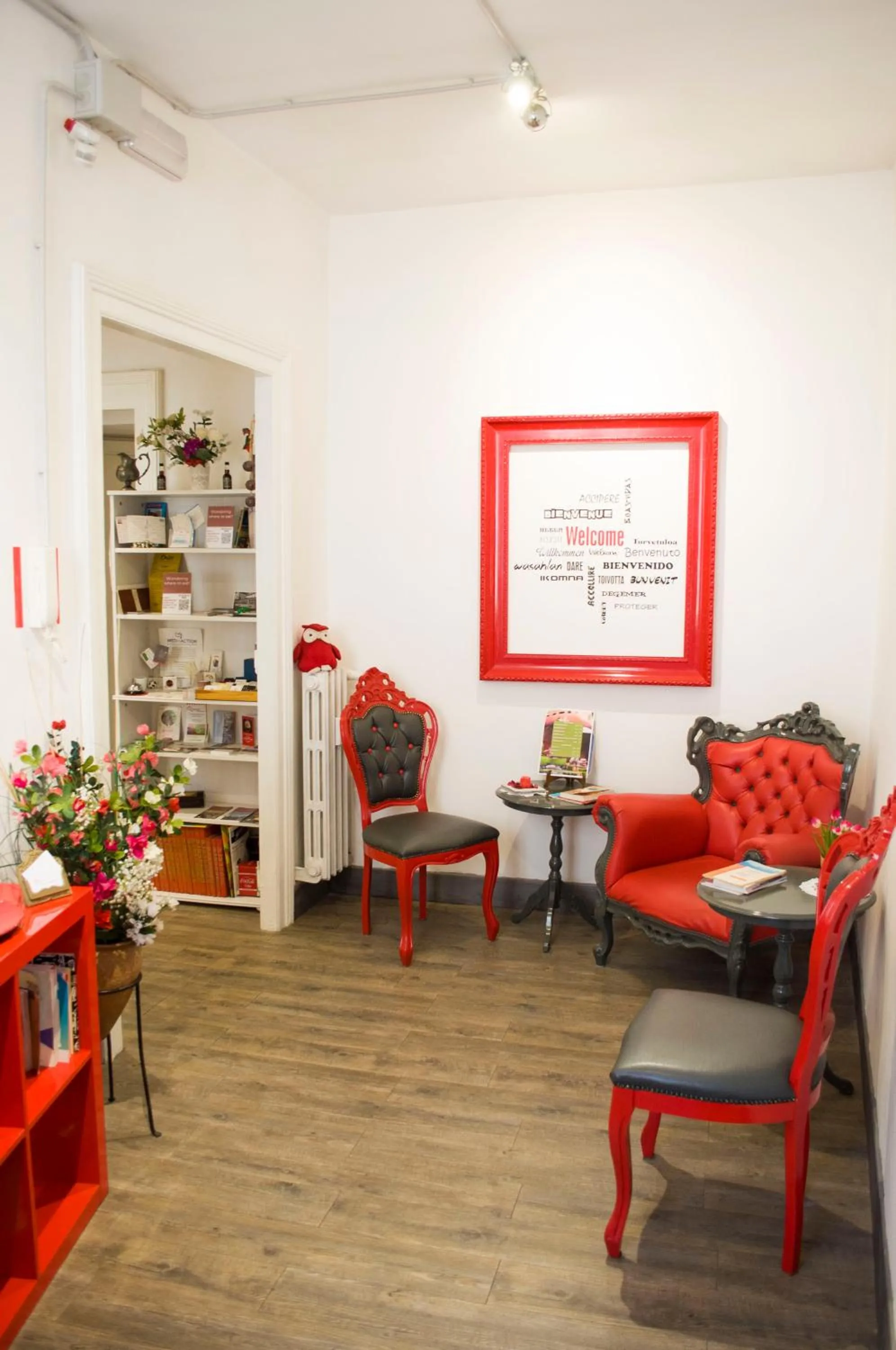 Lobby or reception in Relais Cola Di Rienzo