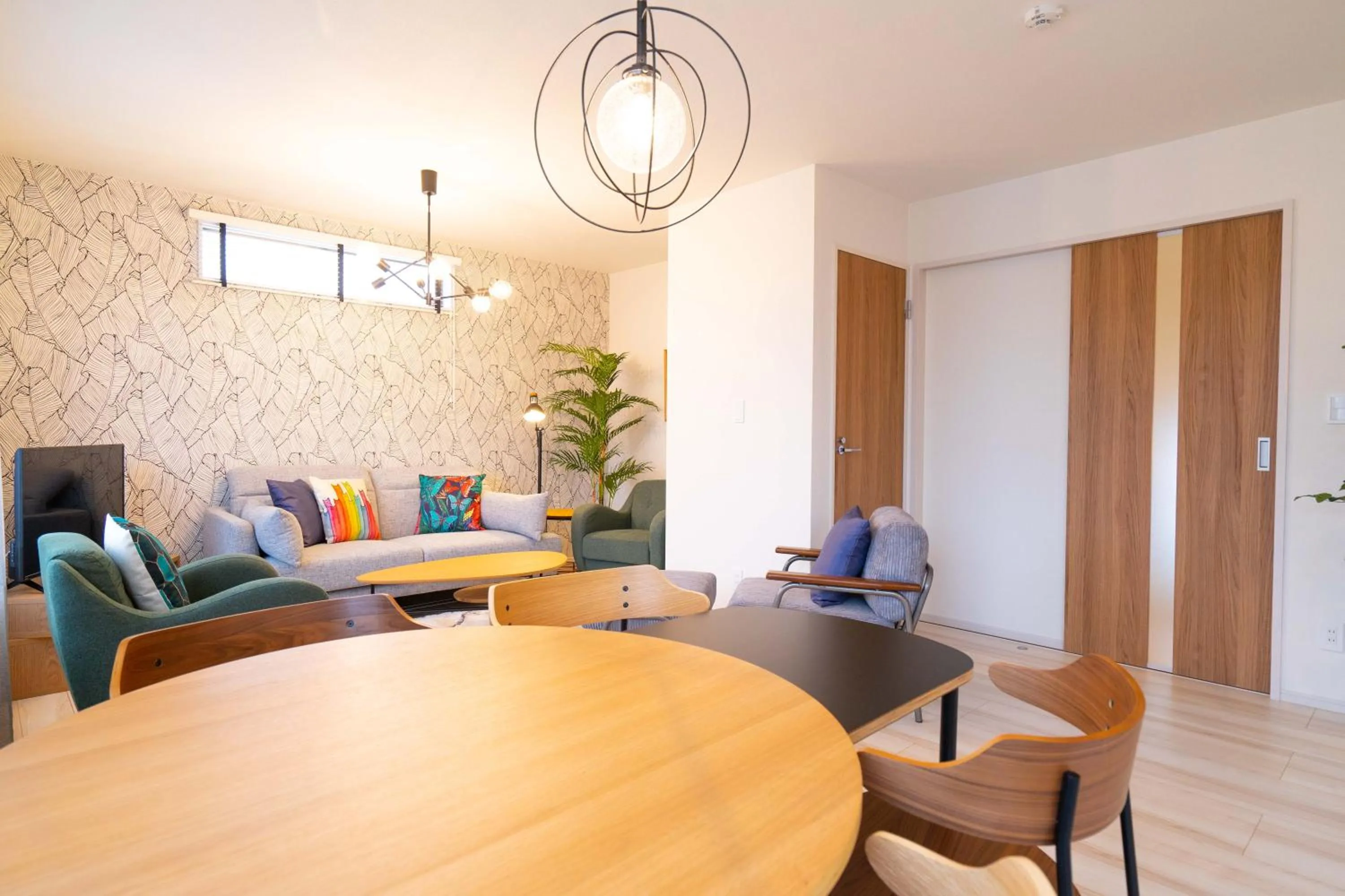 Living room in OKINAWA BEACH HOUSE Golden Drop S