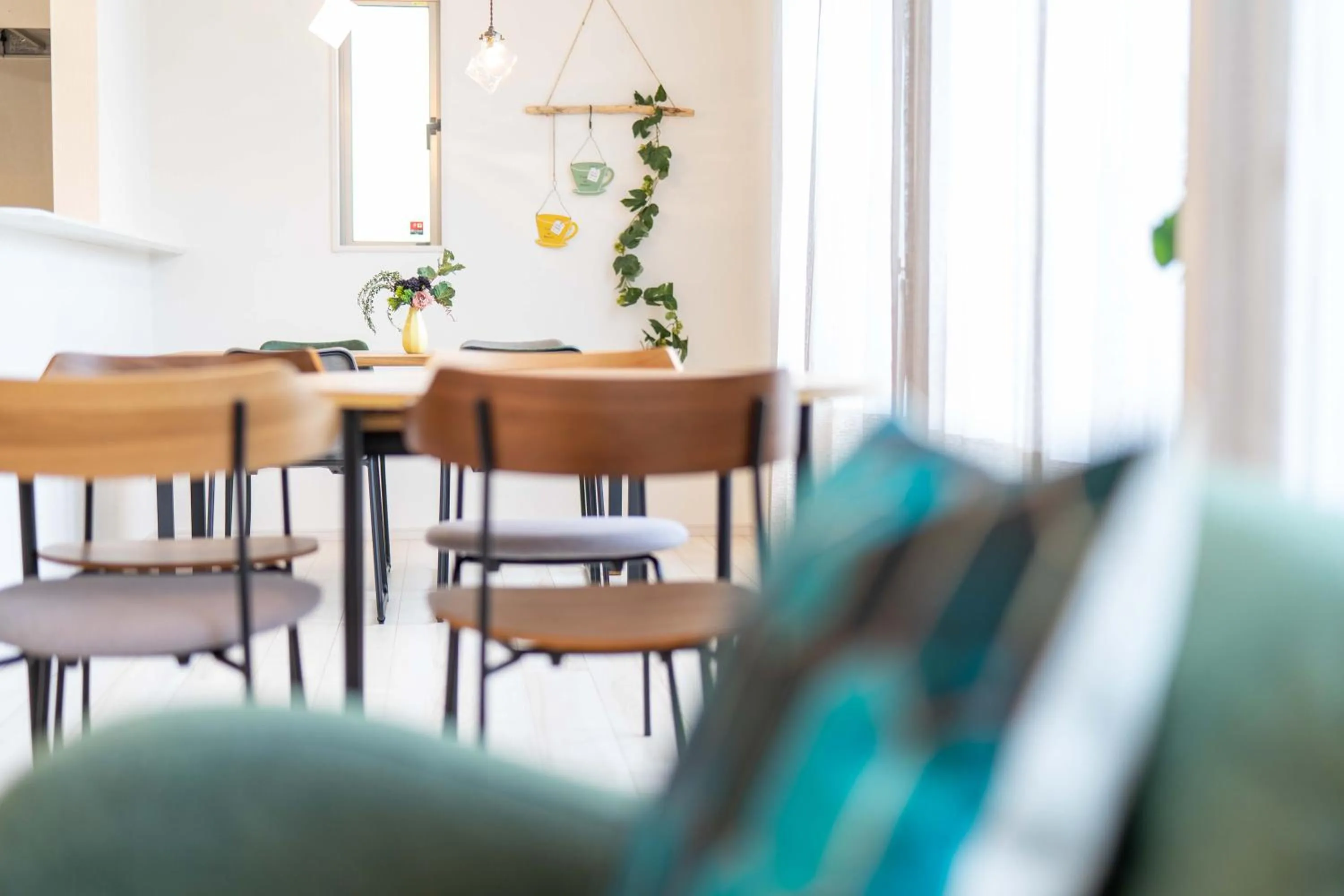 Dining area in OKINAWA BEACH HOUSE Golden Drop S