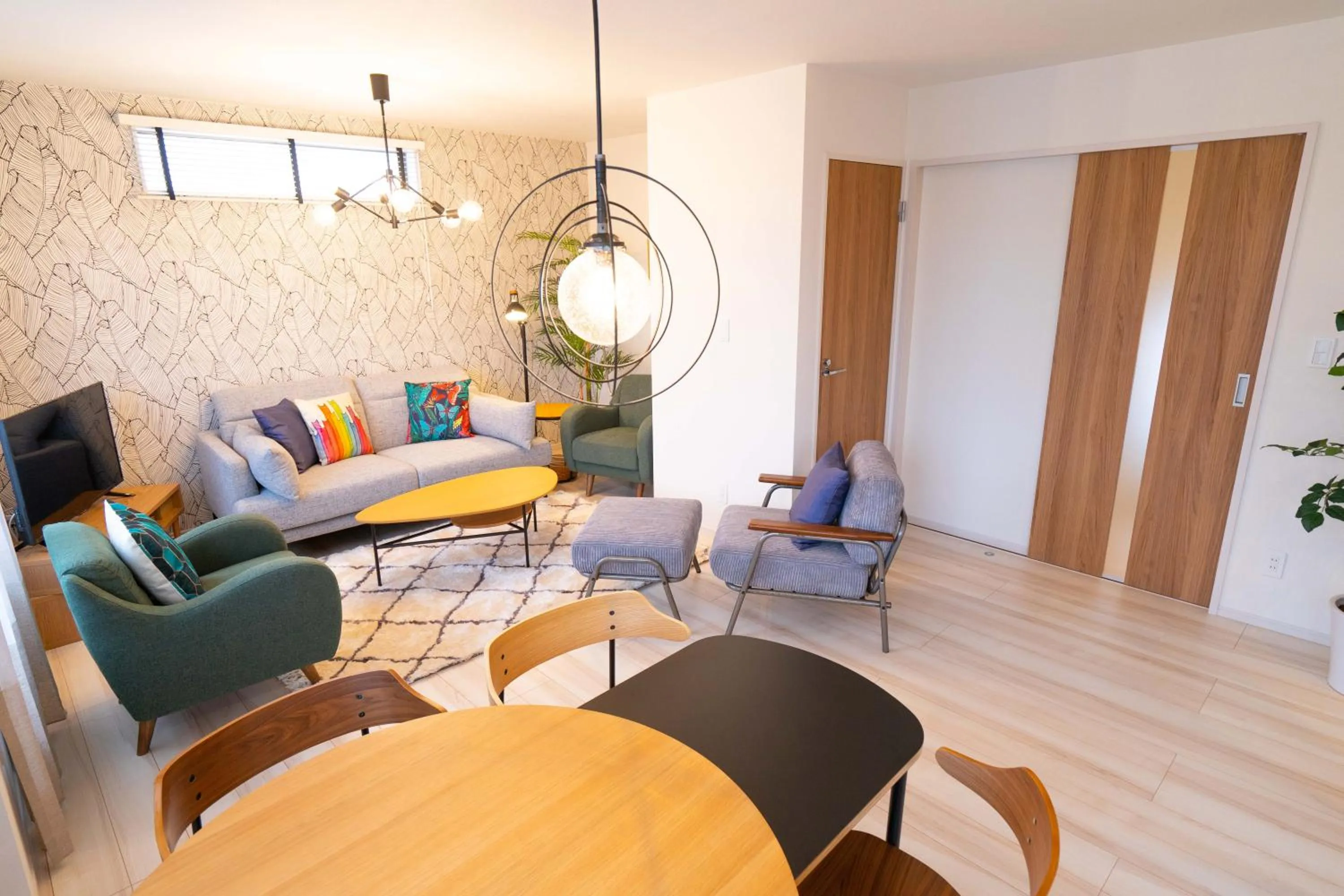 TV and multimedia in OKINAWA BEACH HOUSE Golden Drop S