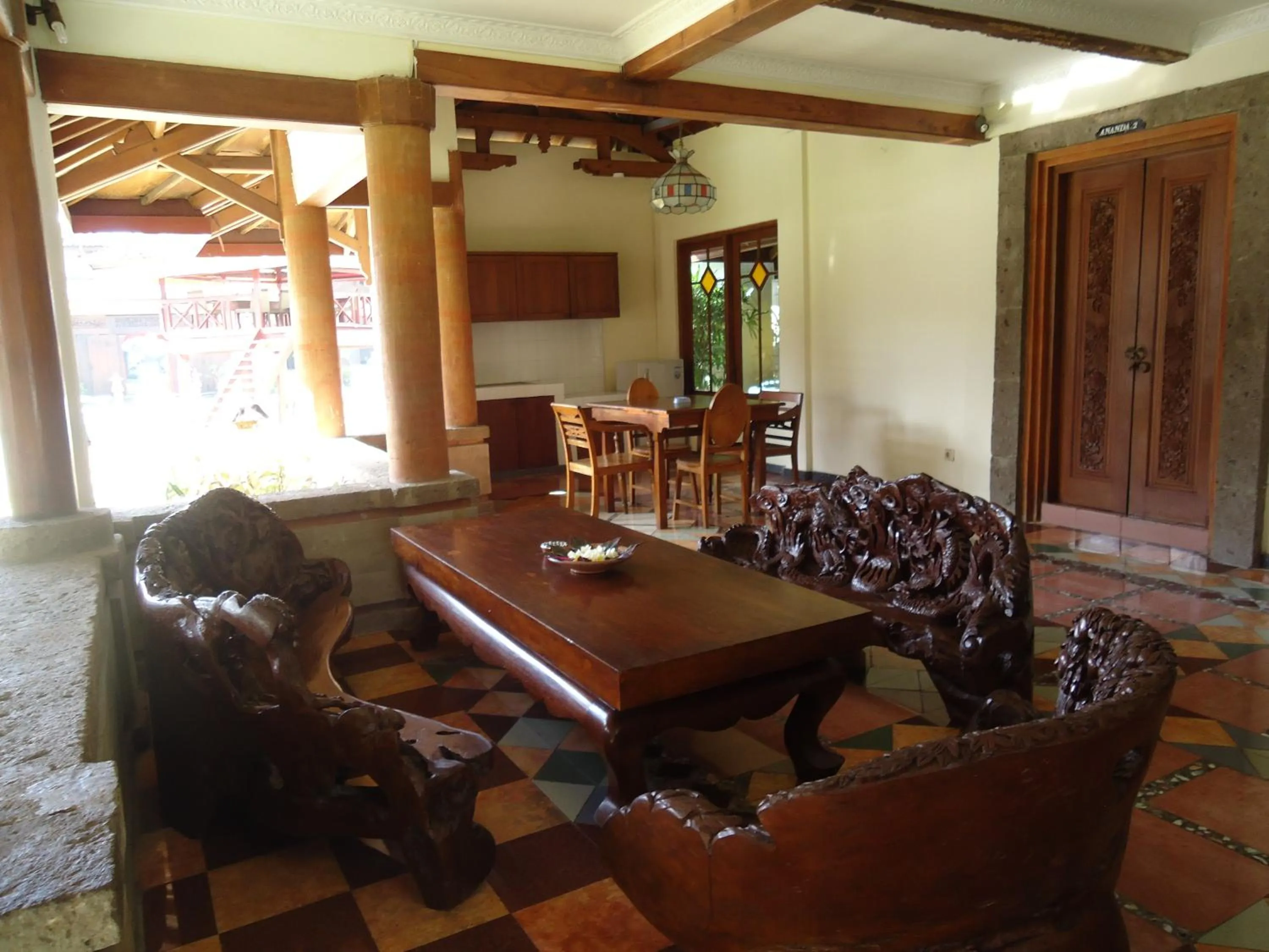 Living room in Ananda Resort Seminyak