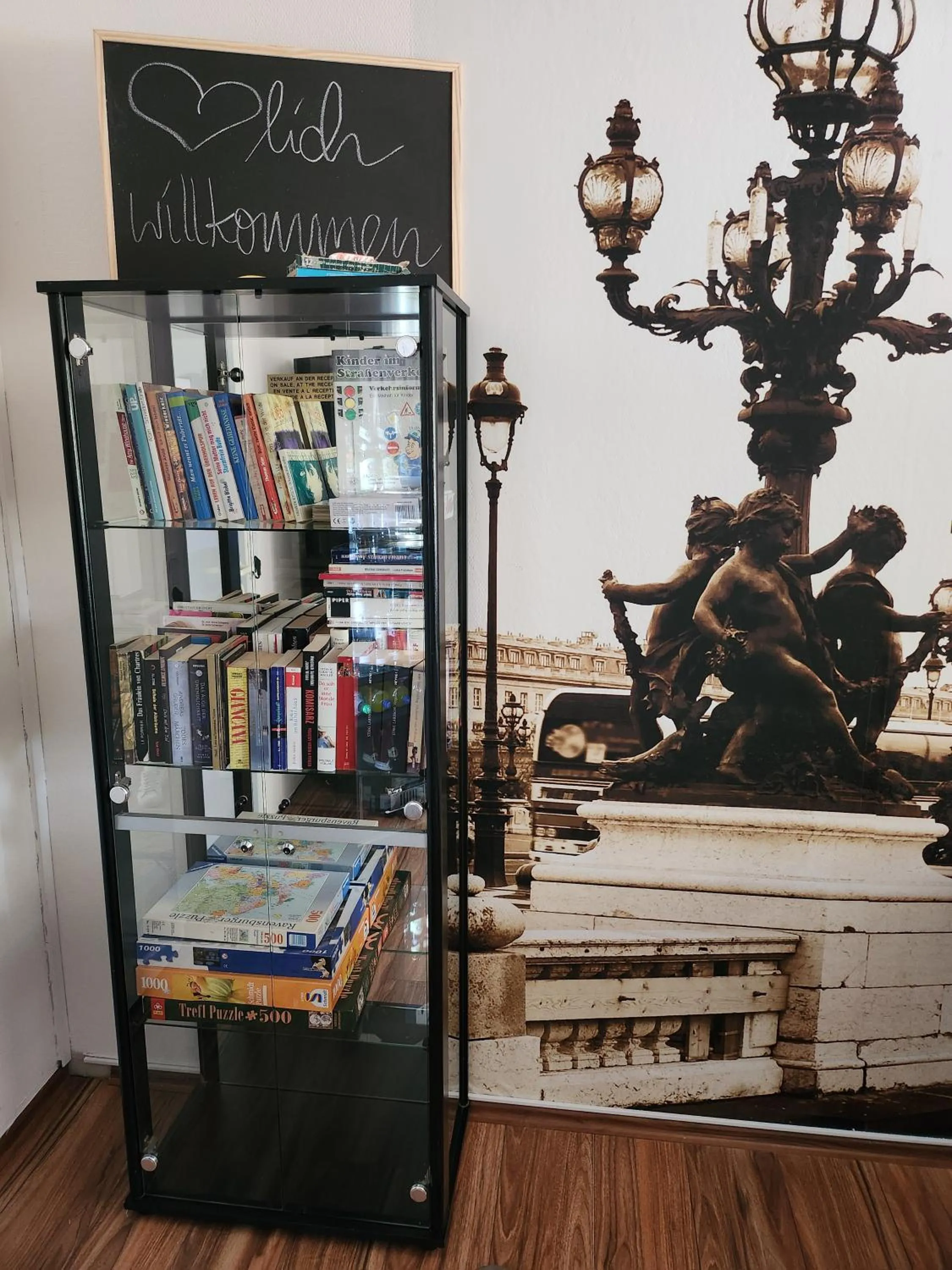 Communal lounge/ TV room in Hotel Zur Fichtenbreite -Garni-