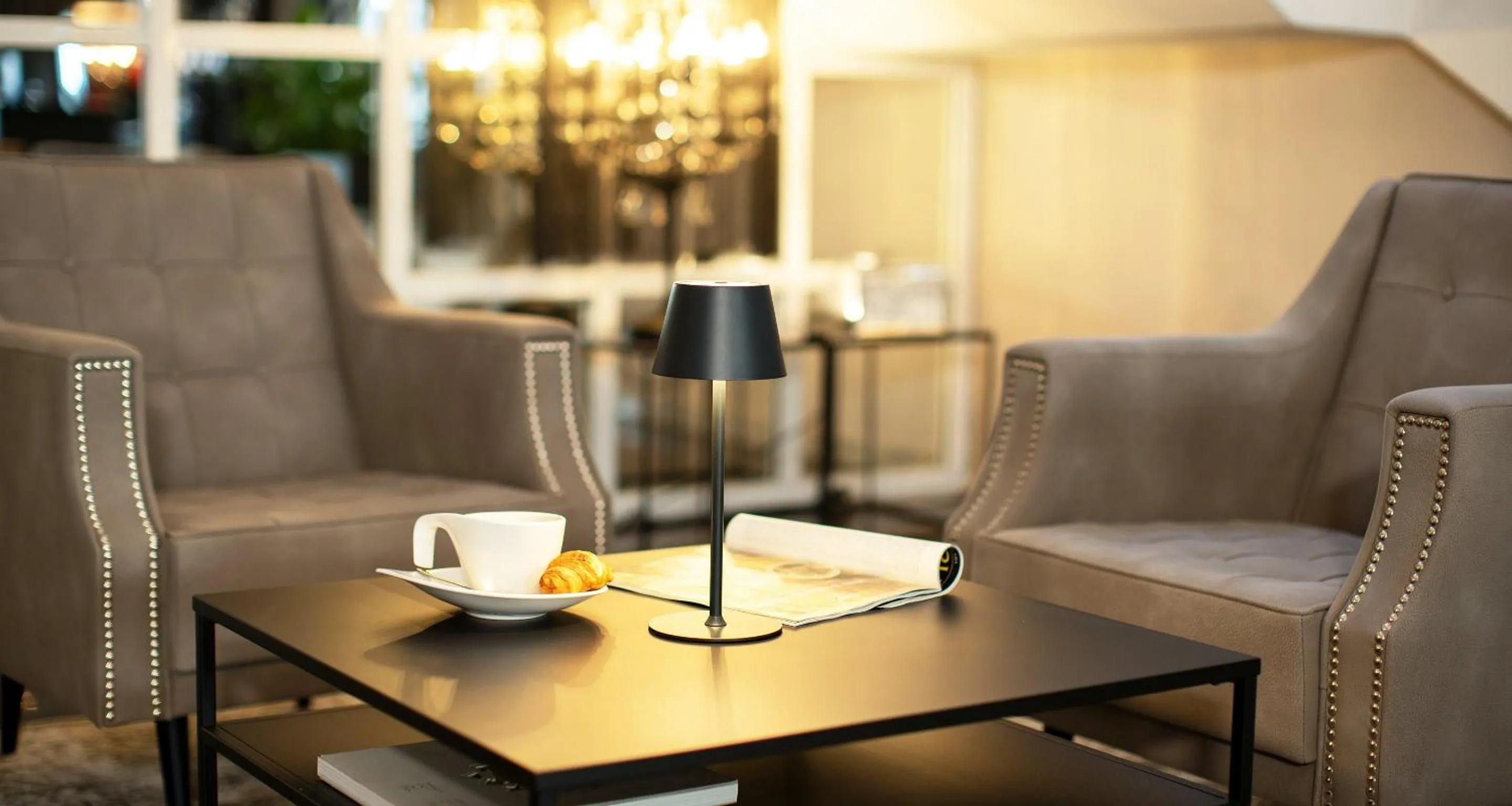 Lobby or reception in Victor's Residenz-Hotel Saarlouis