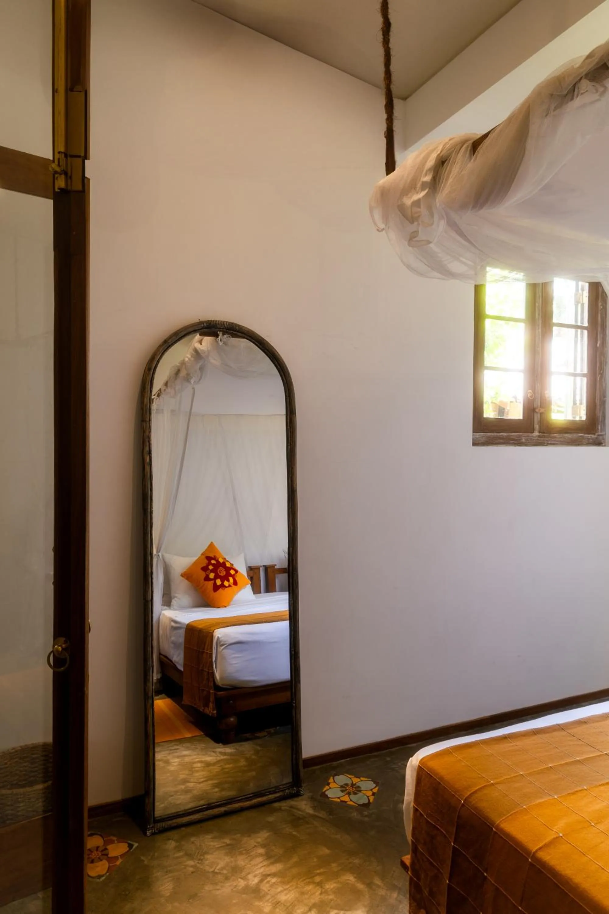 Bed in Dunes Unawatuna Hotel