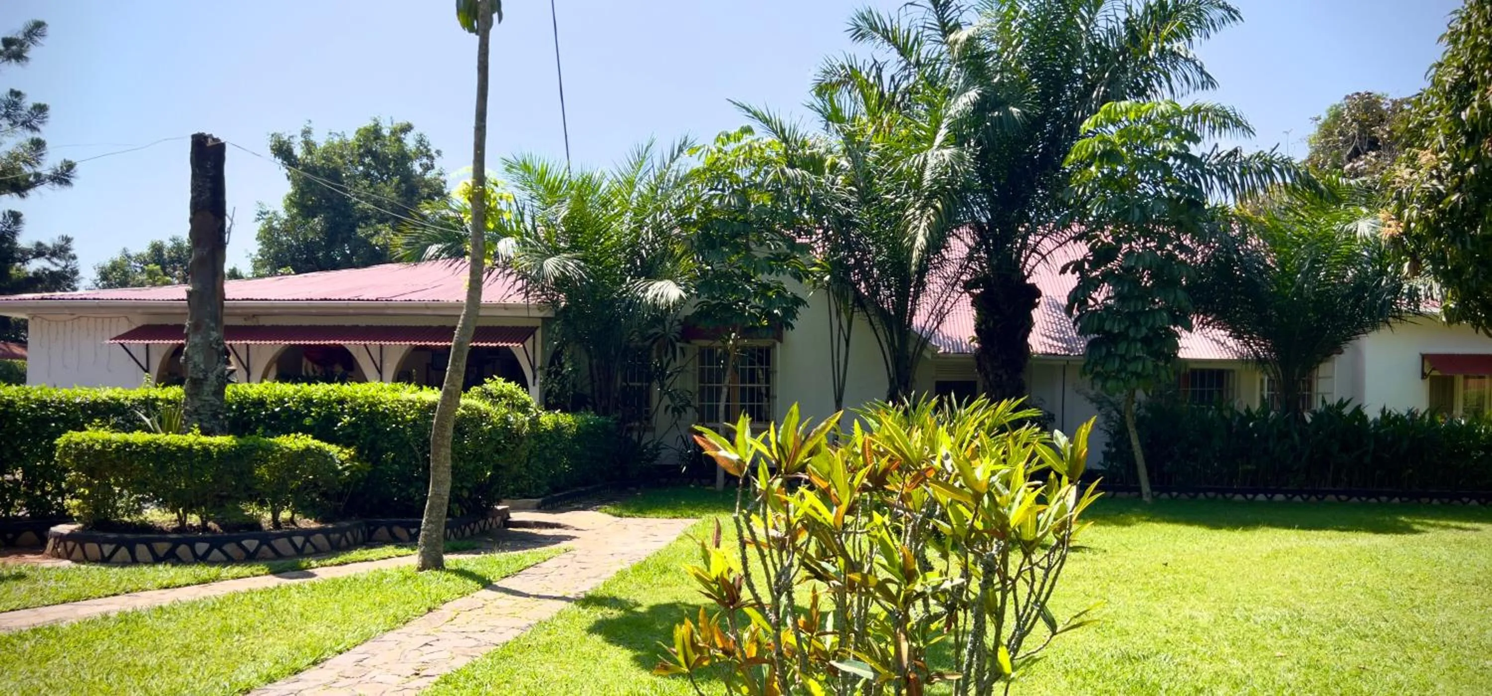 Property building in Sunset Hotel Entebbe