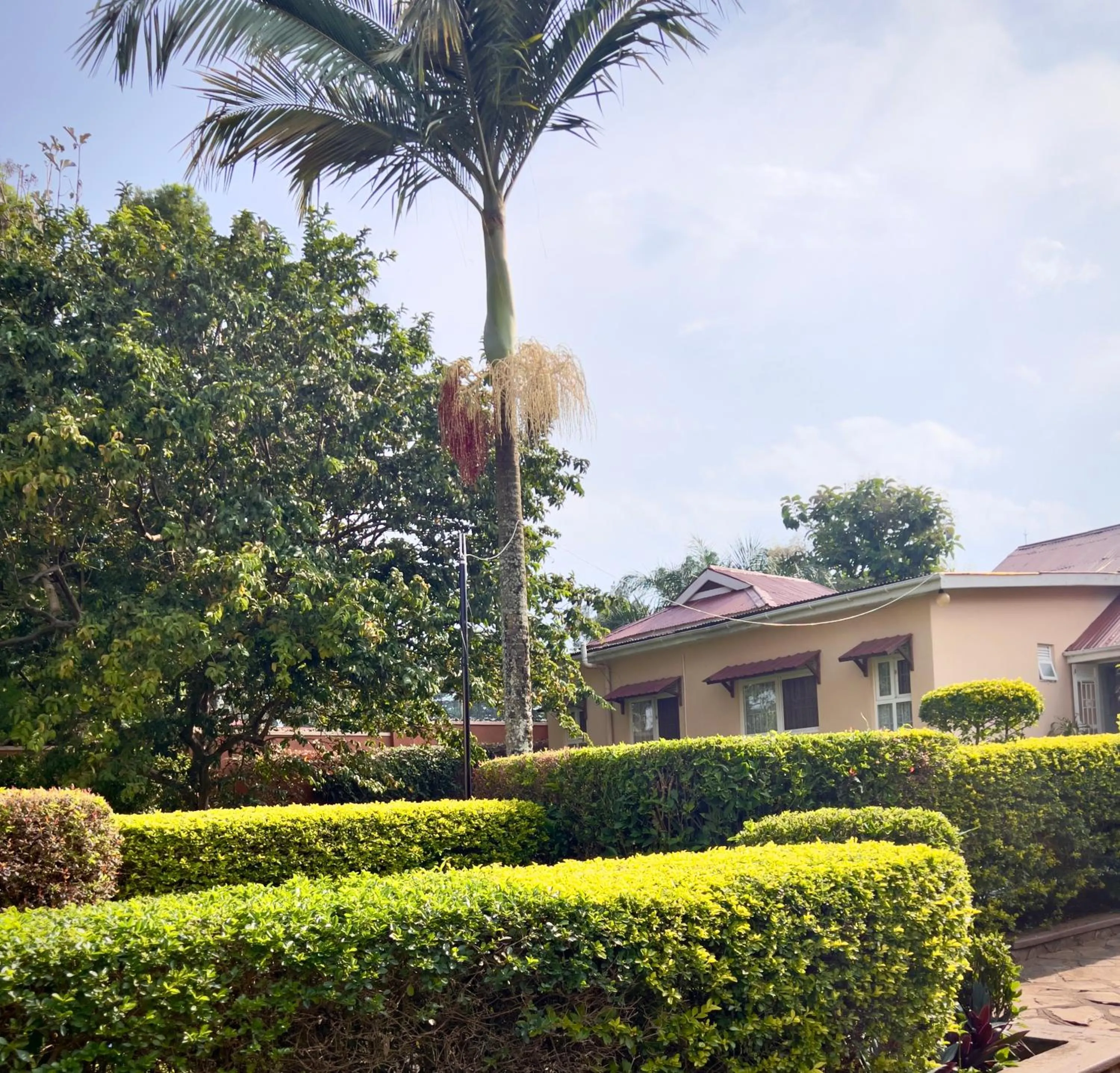 Property building in Sunset Hotel Entebbe
