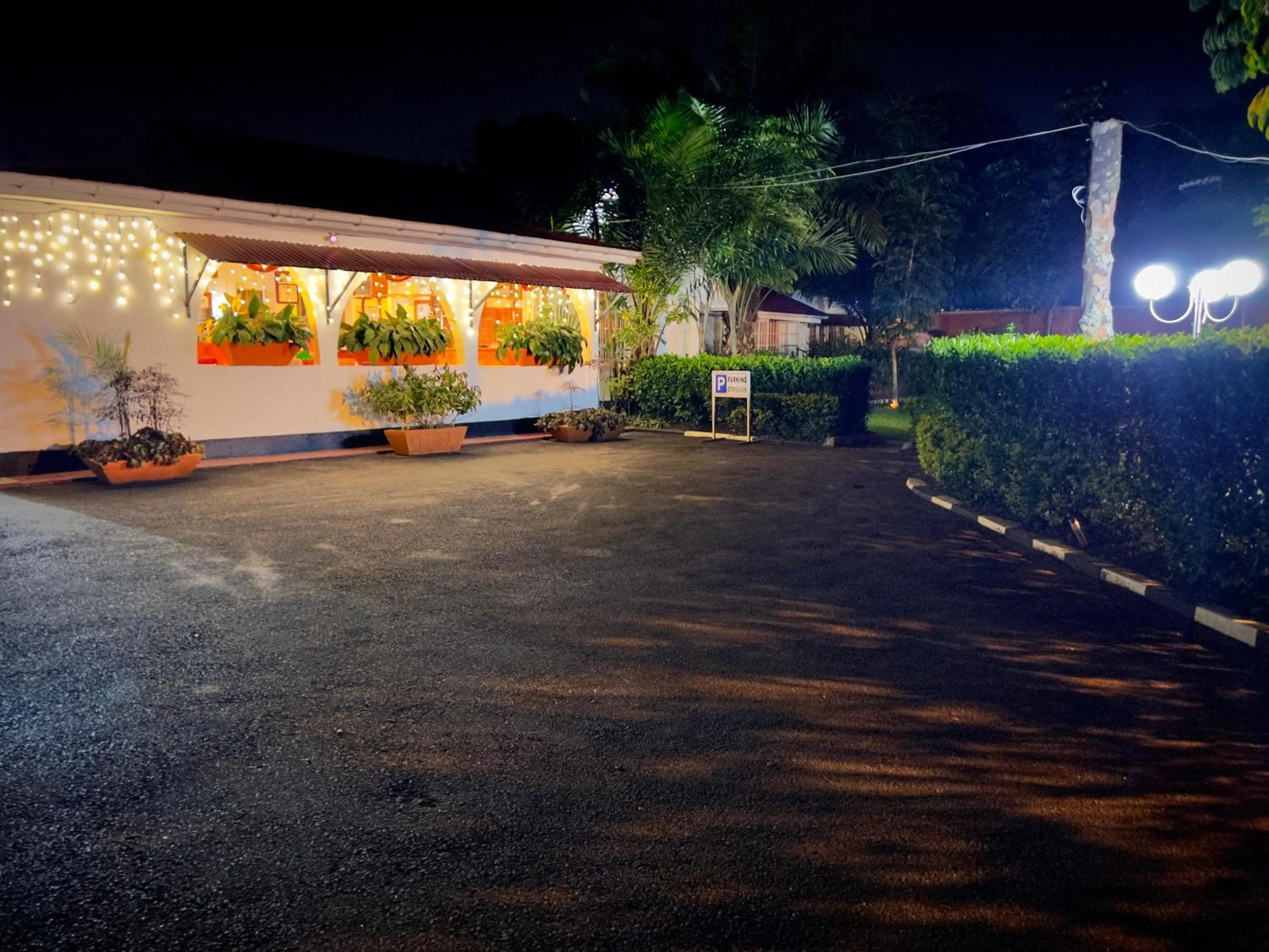 Property building in Sunset Hotel Entebbe