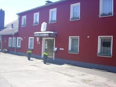 Facade/entrance in Hotel Europa