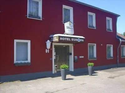 Facade/entrance in Hotel Europa