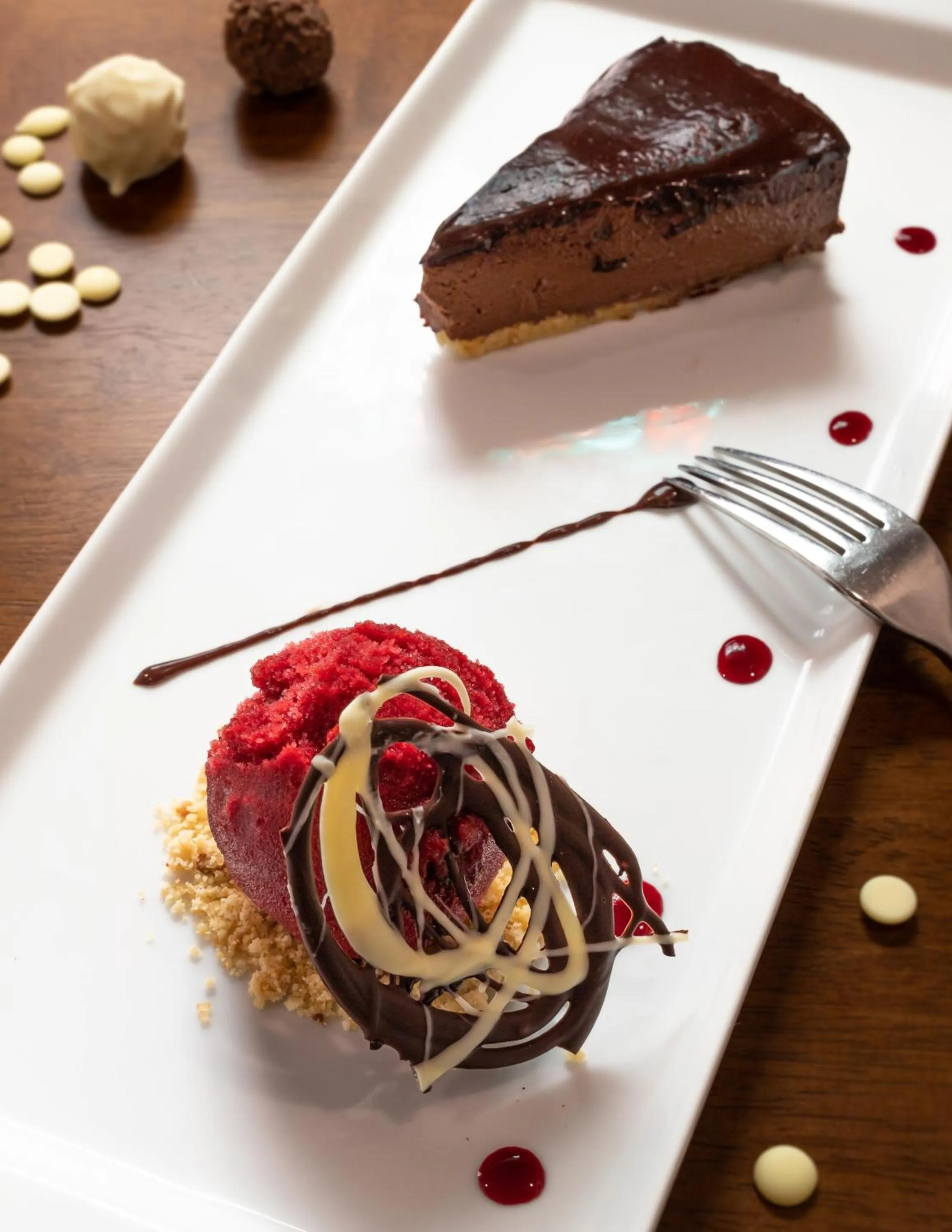 Food and drinks in Dunkerley's Hotel and Restaurant