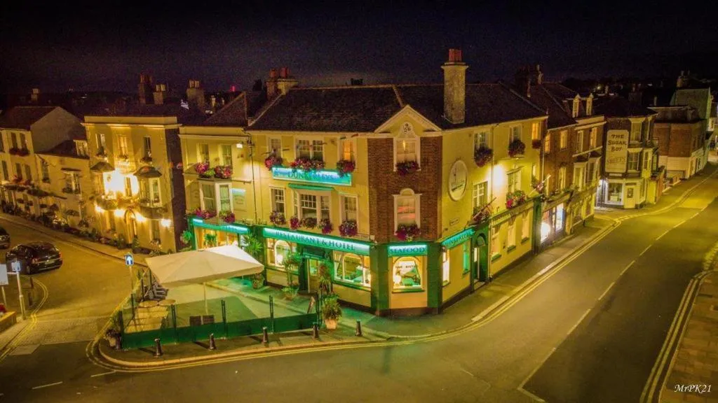 Property building in Dunkerley's Hotel and Restaurant