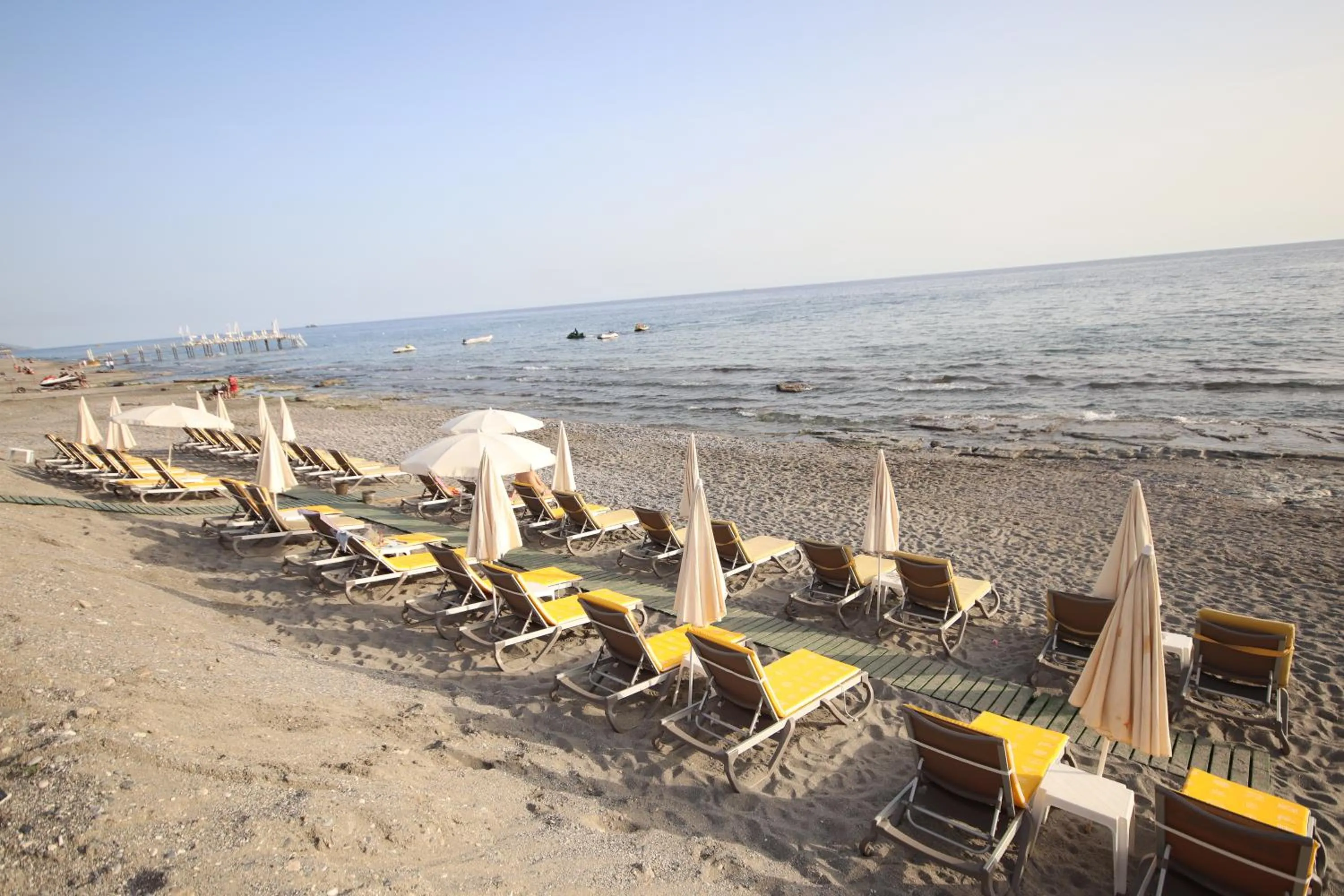 sunbed in Gold Twins Boutique Hotel