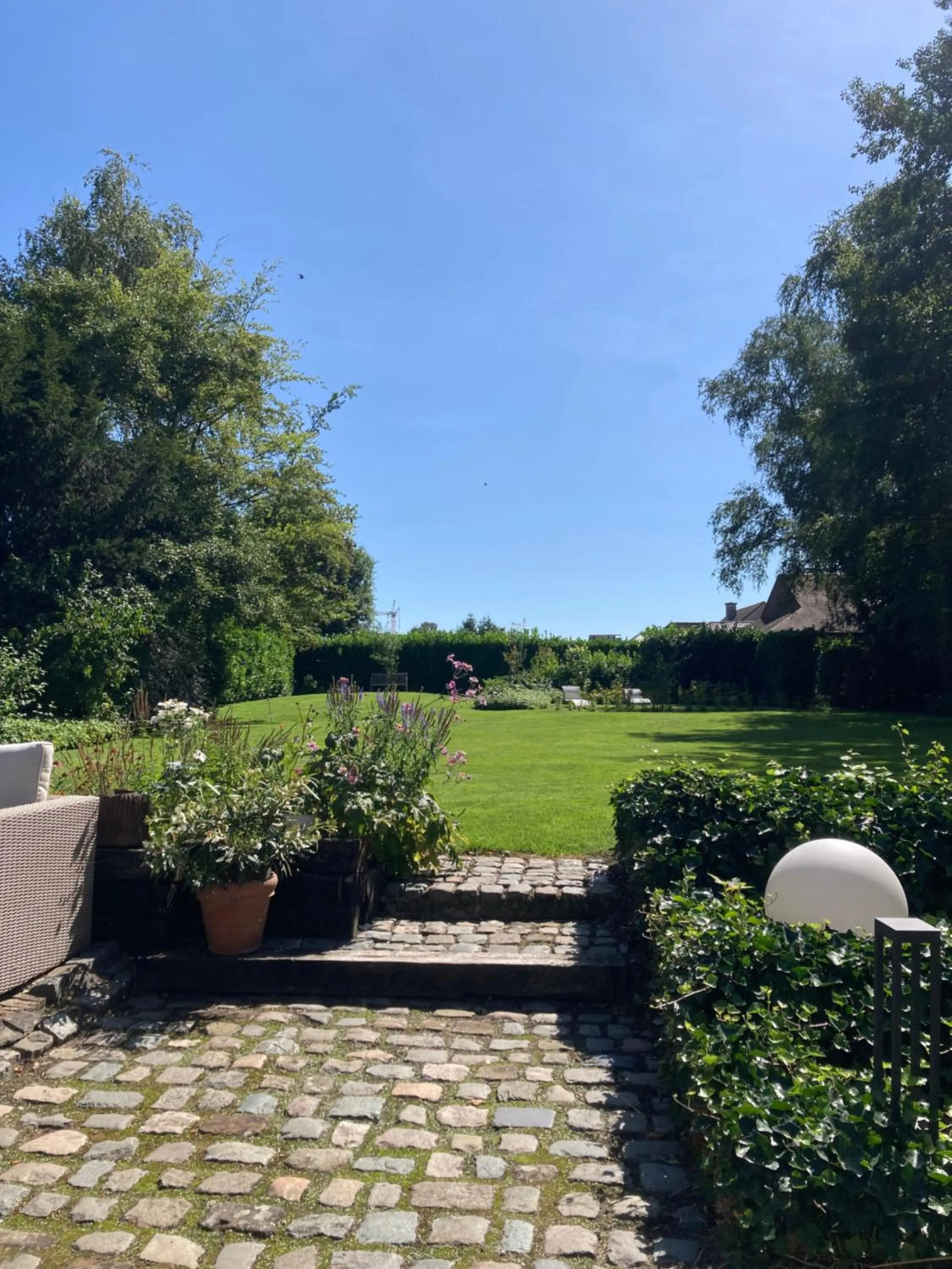 Garden in B&B Hof Ter Koningen