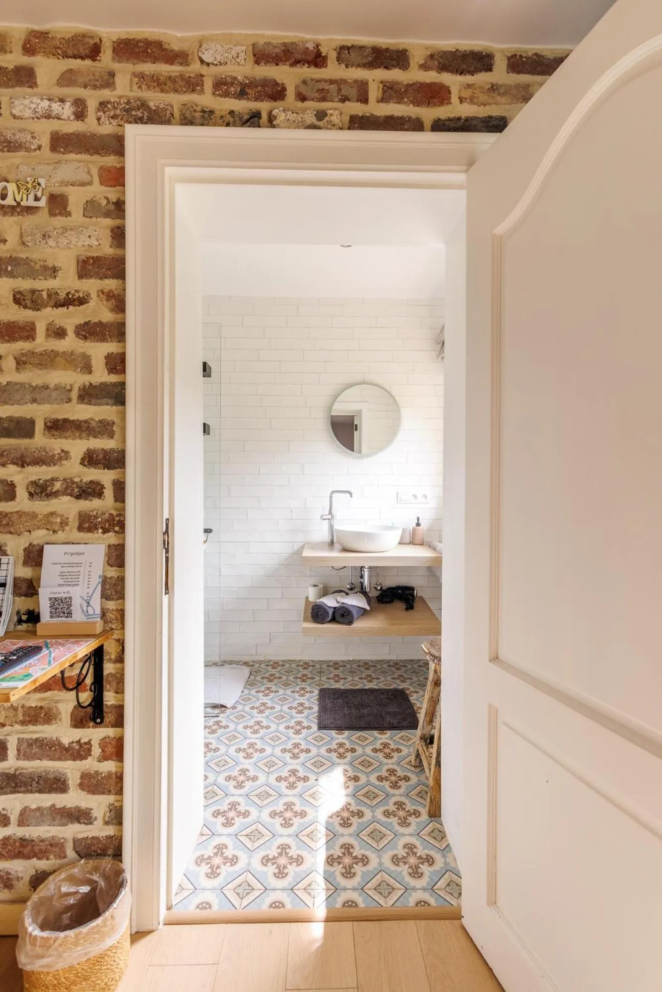 Bathroom in B&B Hof Ter Koningen