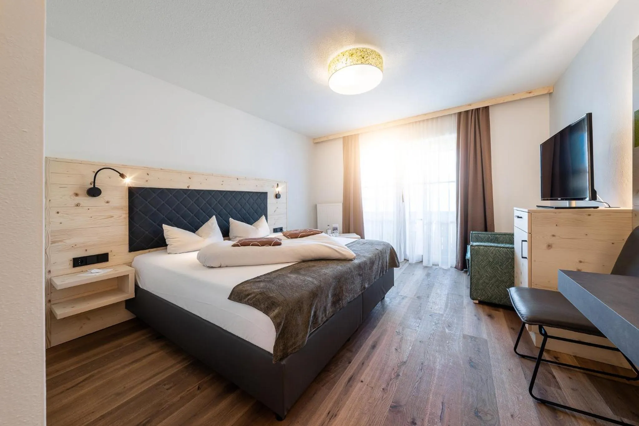 Bedroom, Bed in Landrefugium Obermüller 4,5 Sterne