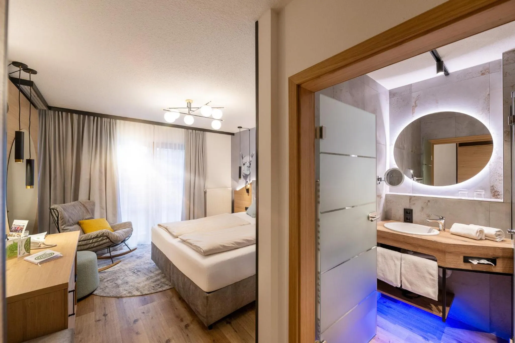 Bathroom, Bed in Landrefugium Obermüller 4,5 Sterne