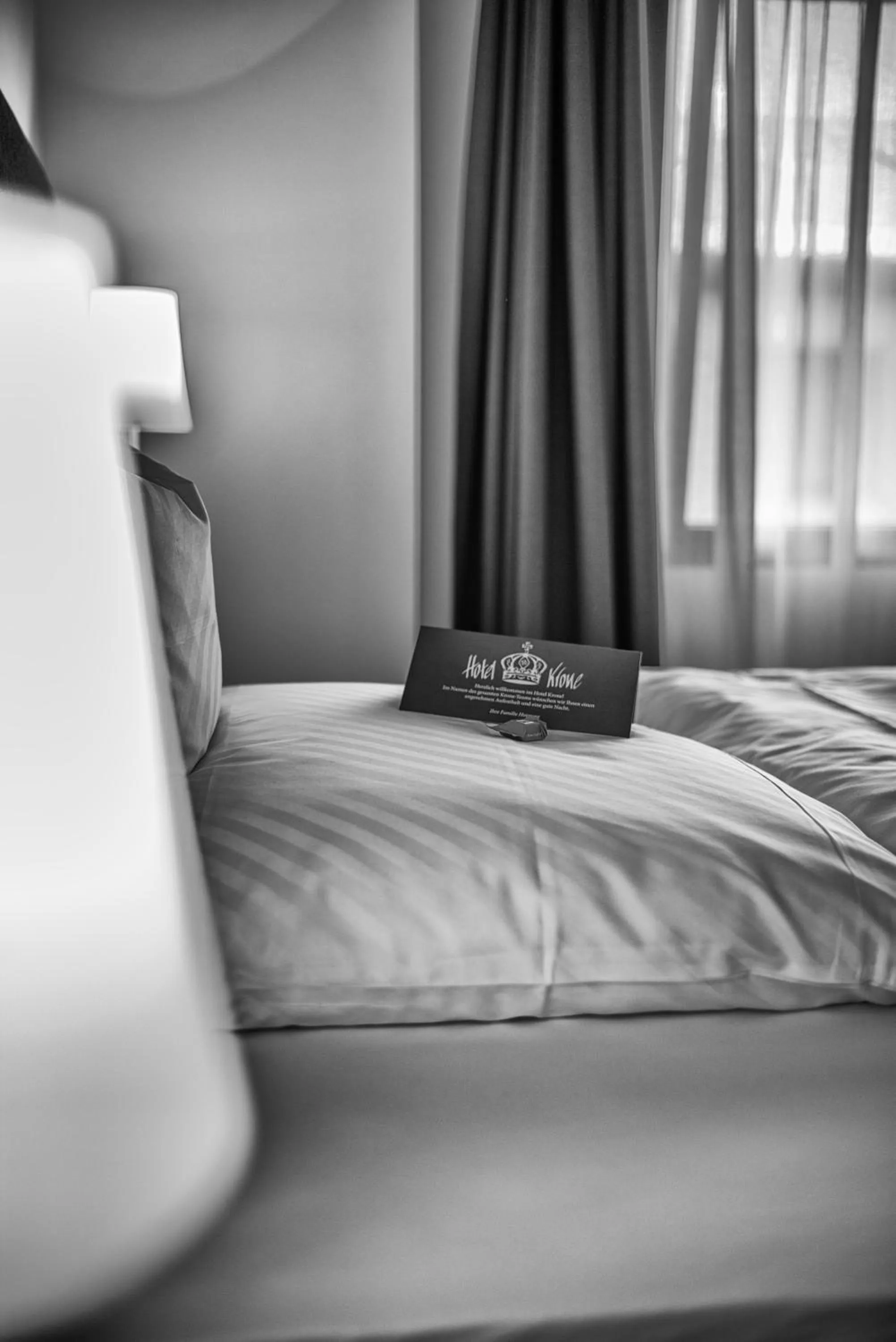 Photo of the whole room, Bed in Hotel Krone