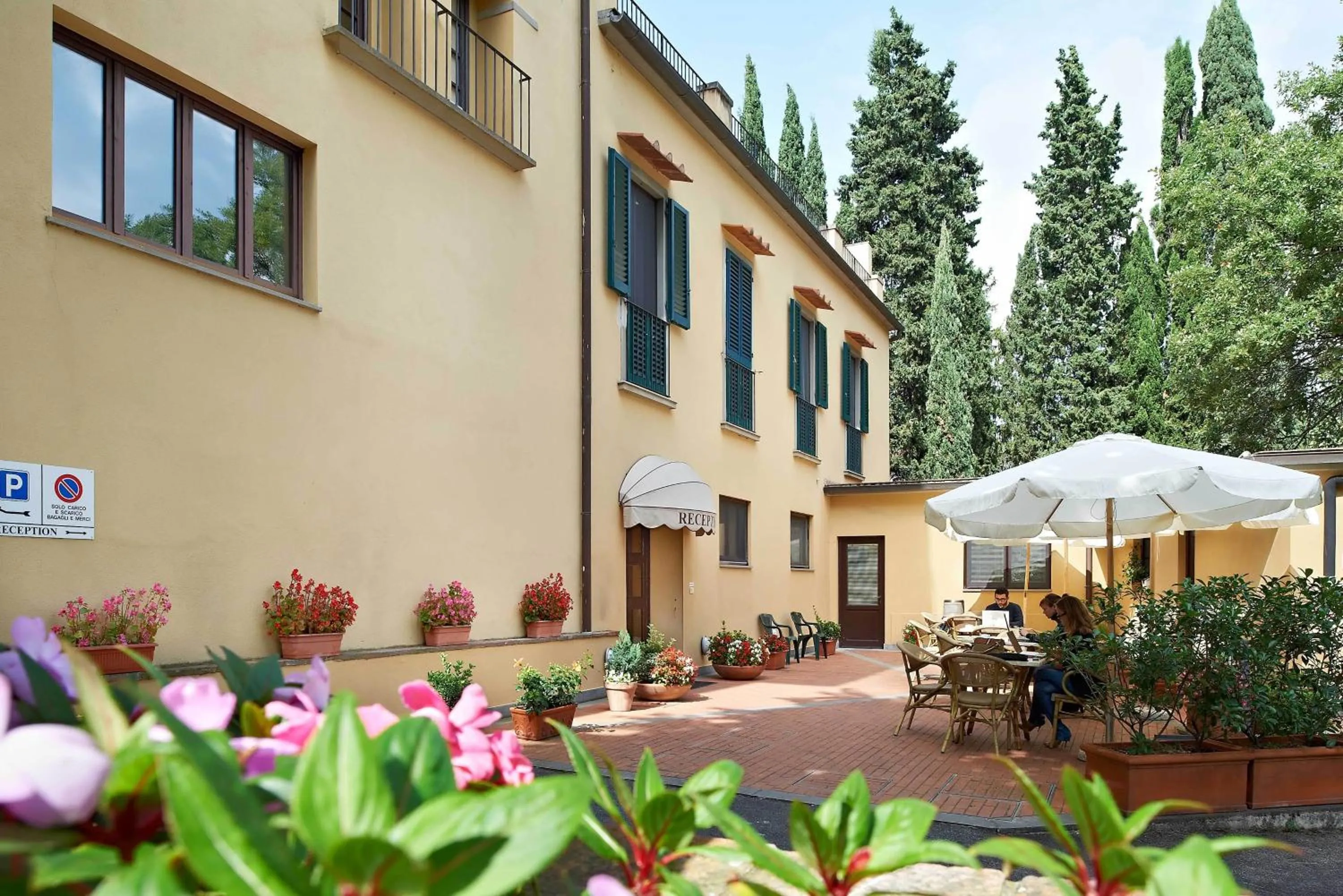 Facade/entrance in Villa La Stella