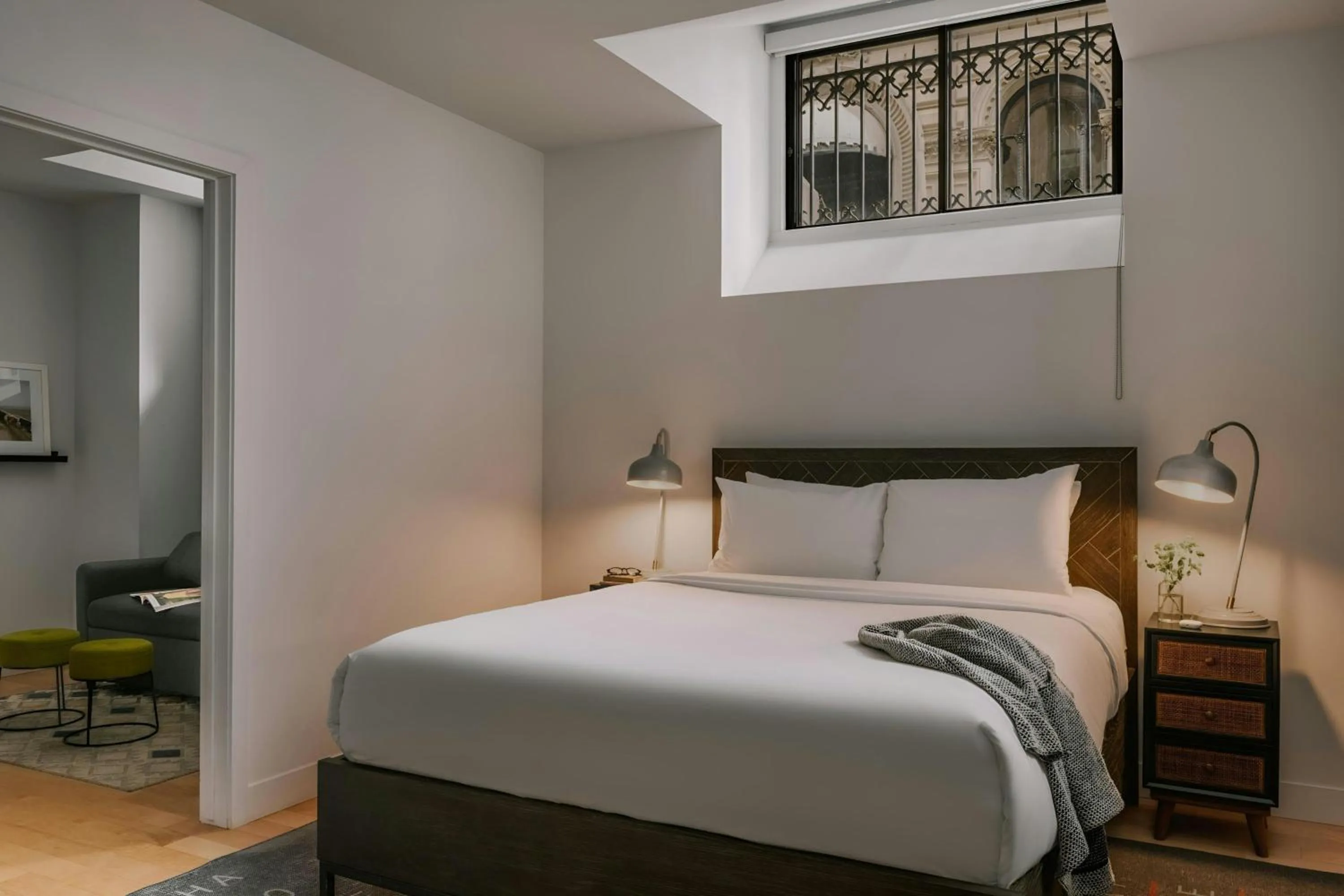 Bedroom, Bed in Sonder by Marriott Bonvoy Le Victoria Apartments Old Montreal