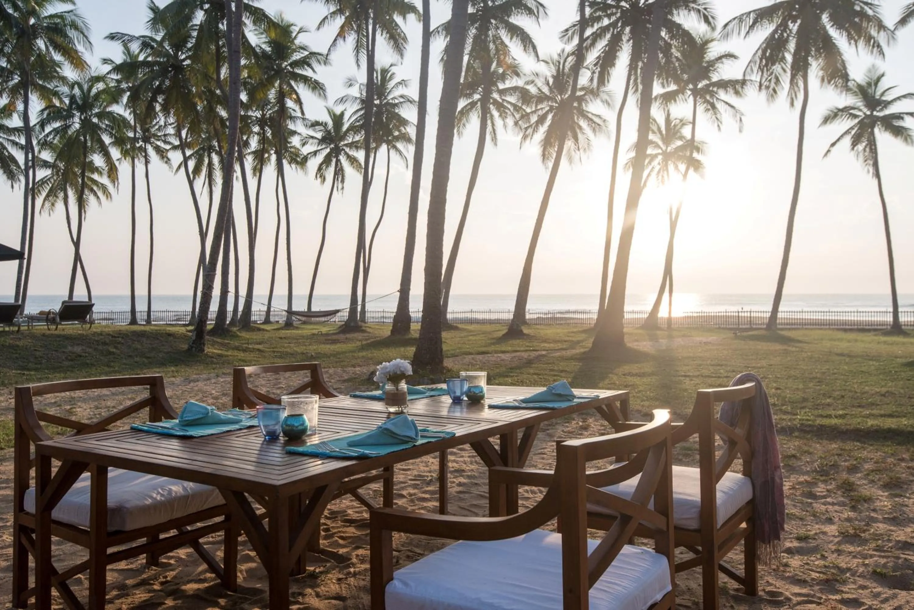 Dining area in Jetwing Kottukal Beach House