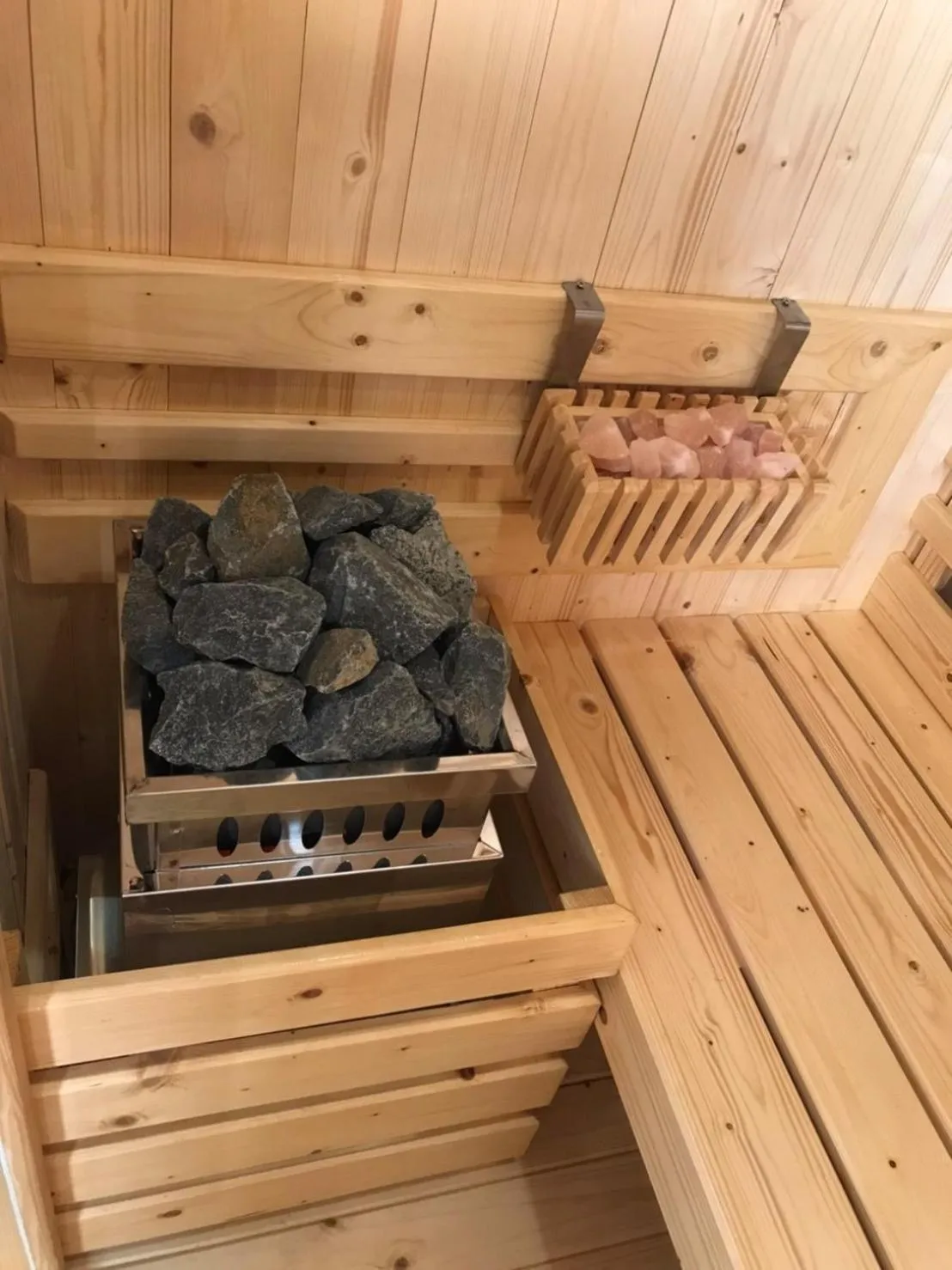 Sauna in Touch the Wind